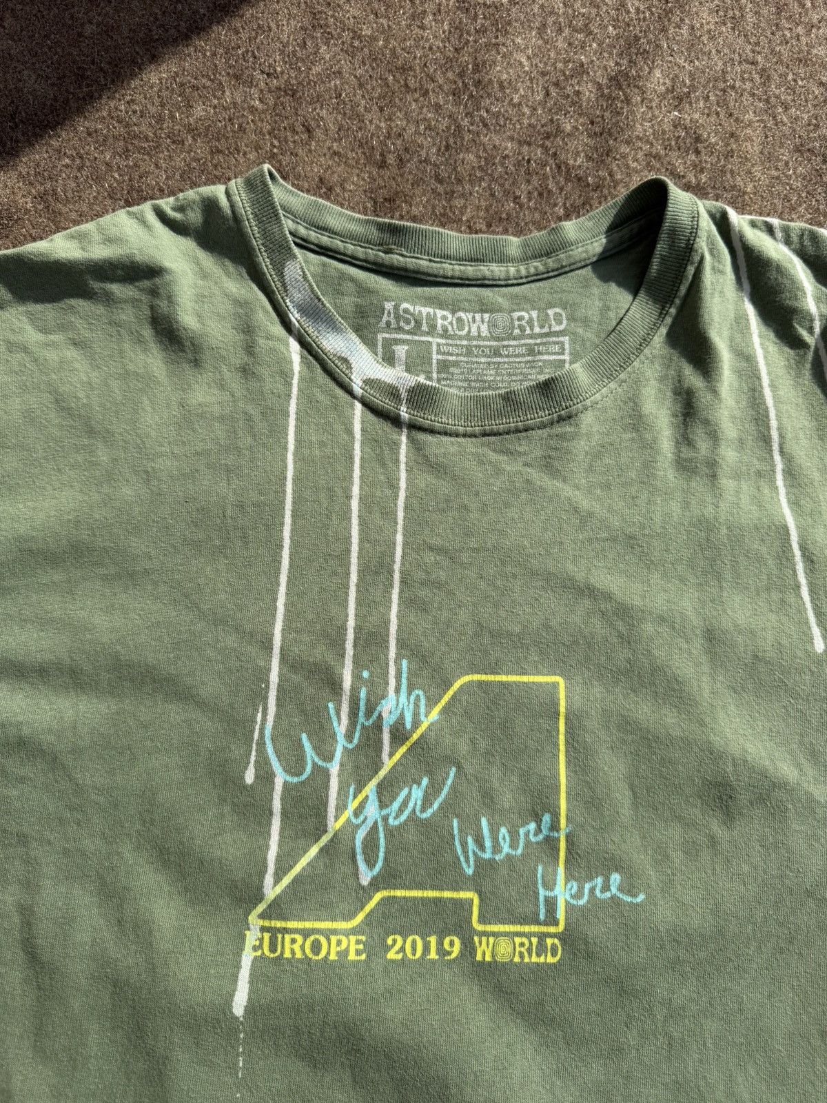 Other Astroworld Travis Scott Merch T-shirt Size US L / EU 52-54 / 3 - 3 Thumbnail