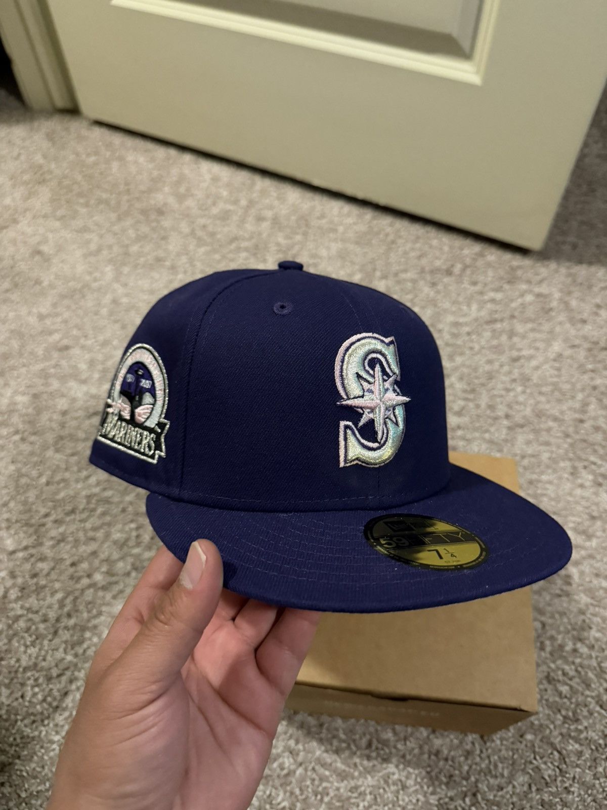 Hat Club 7 1/4 Hat Club Seattle Mariners 30th Anniversary Fitted Size ONE SIZE - 1 Thumbnail