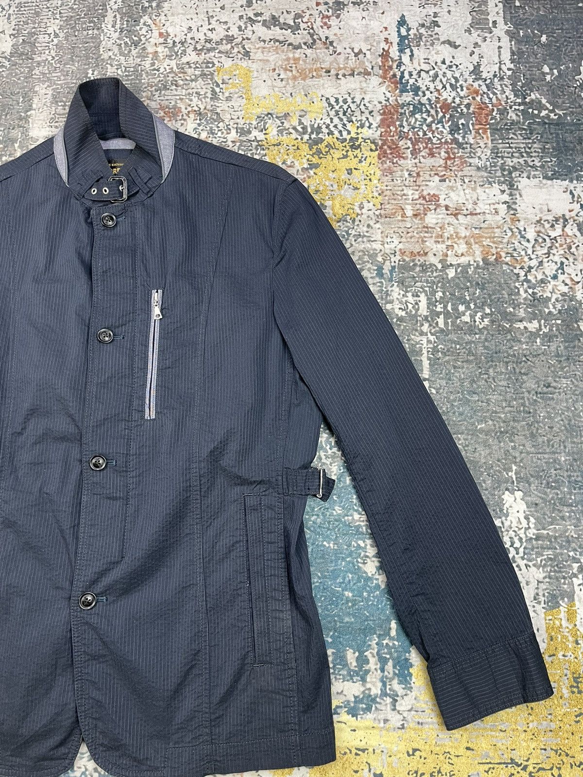 McGregor McGregor Striped Half Belted Sport Jackets Size US M / EU 48-50 / 2 - 4 Thumbnail