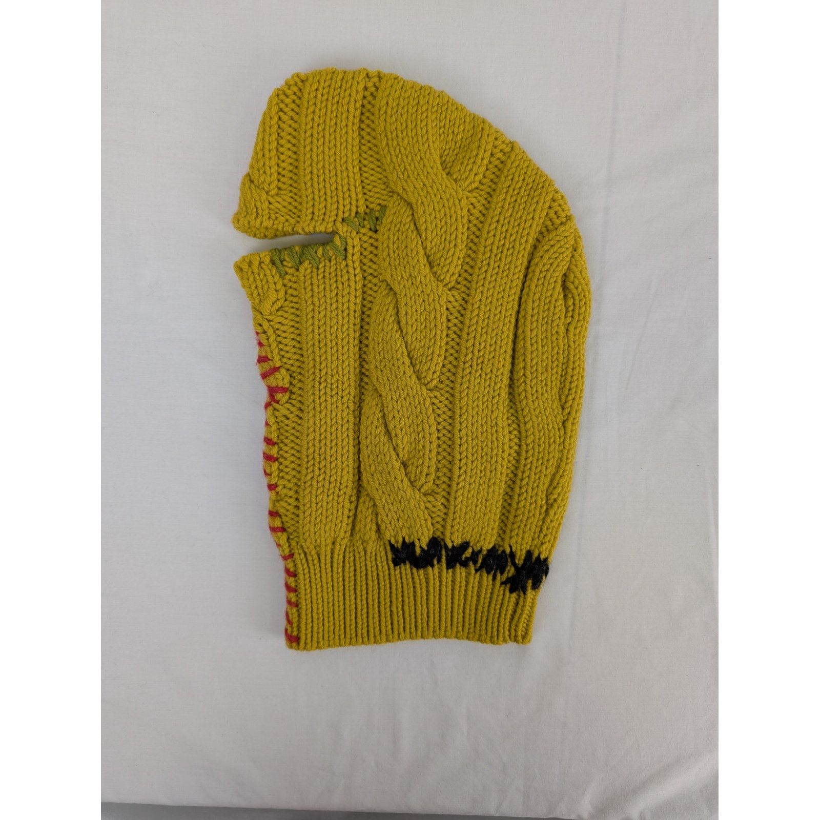 Marni o1rshd1 Size: L / Balaclava Scarf Cap / Hat in Yellow Size ONE SIZE - 1 Thumbnail