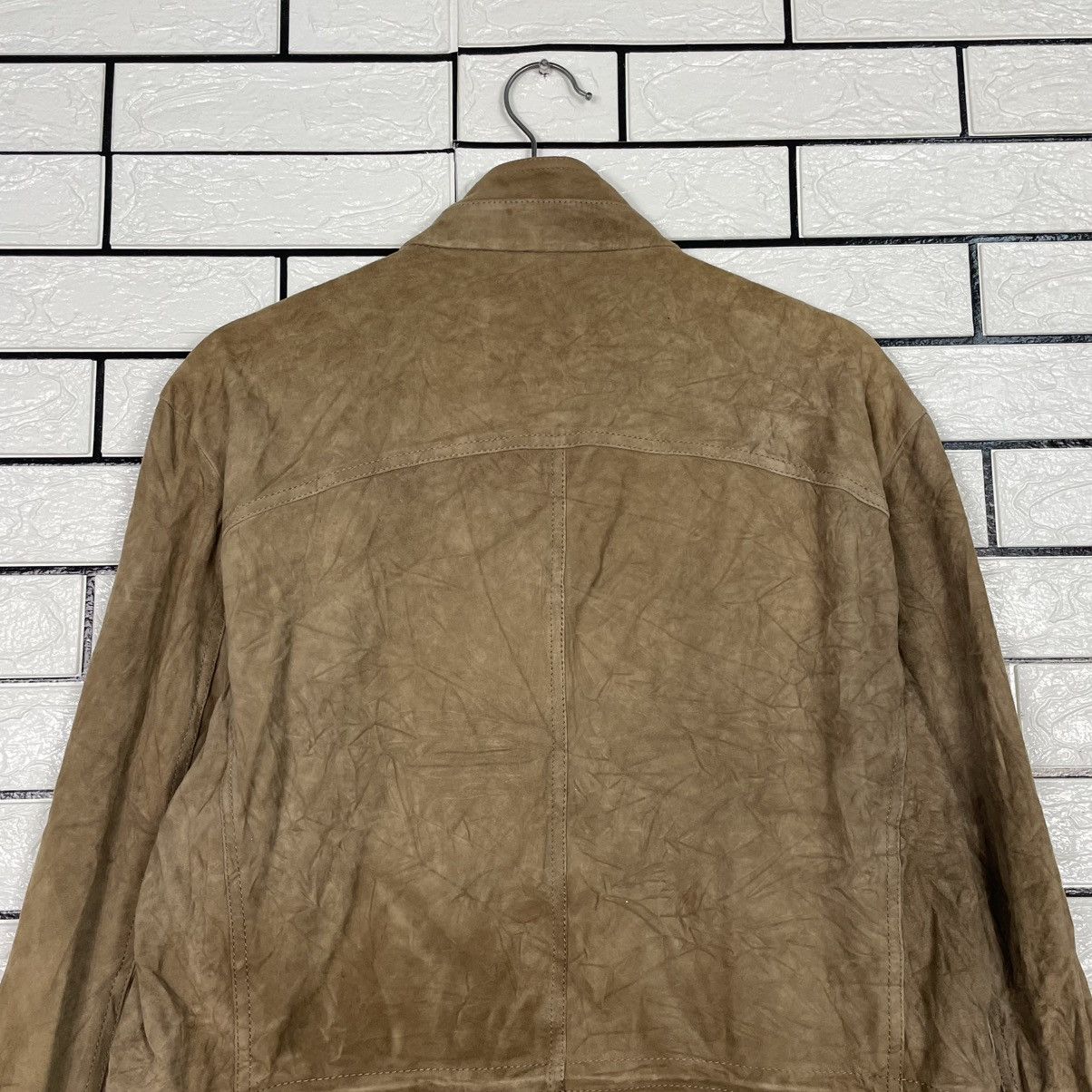 Corneliani Corneliani Multipocket Suede Leather Jacket Made In Italy Size US M / EU 48-50 / 2 - 8 Thumbnail