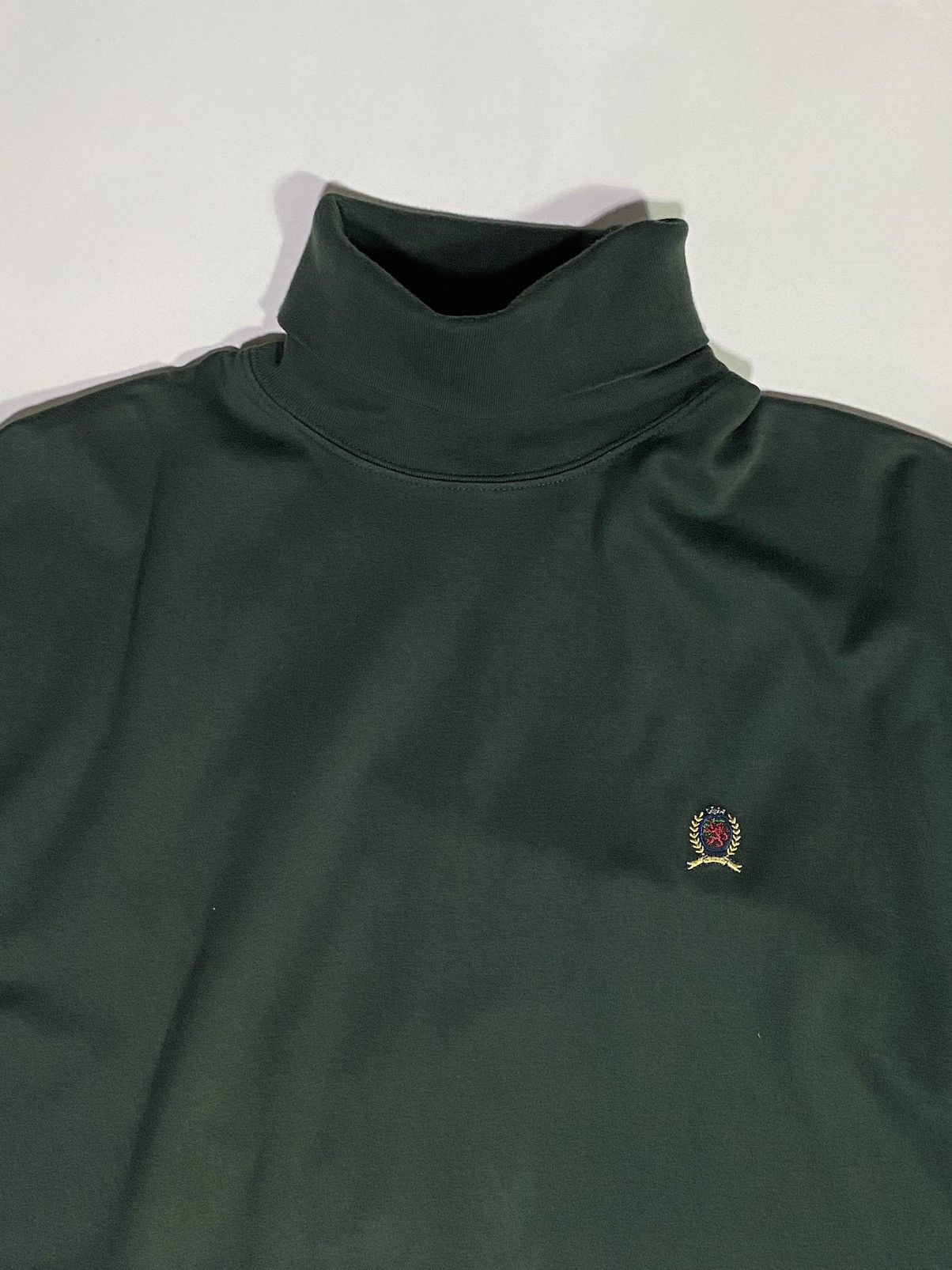Tommy Hilfiger × Vintage 90s Tommy Hilfiger Turtle Neck (sz XXL) Size US XXL / EU 58 / 5 - 7 Thumbnail