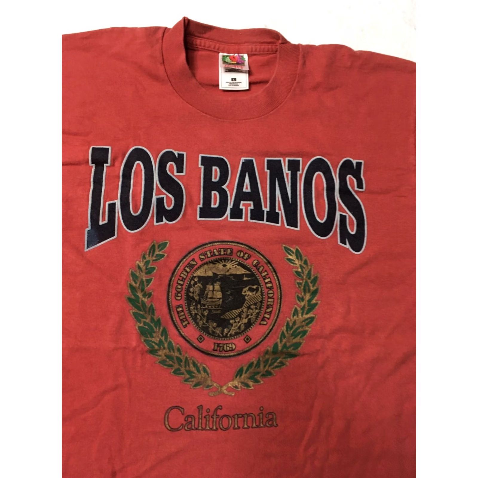 Fruit Of The Loom VINTAGE Fruit of the Loom T-Shirt Men Red 1990s 1994 1769 Basketball Logo Shirt XS? Size US L / EU 52-54 / 3 - 2 Thumbnail