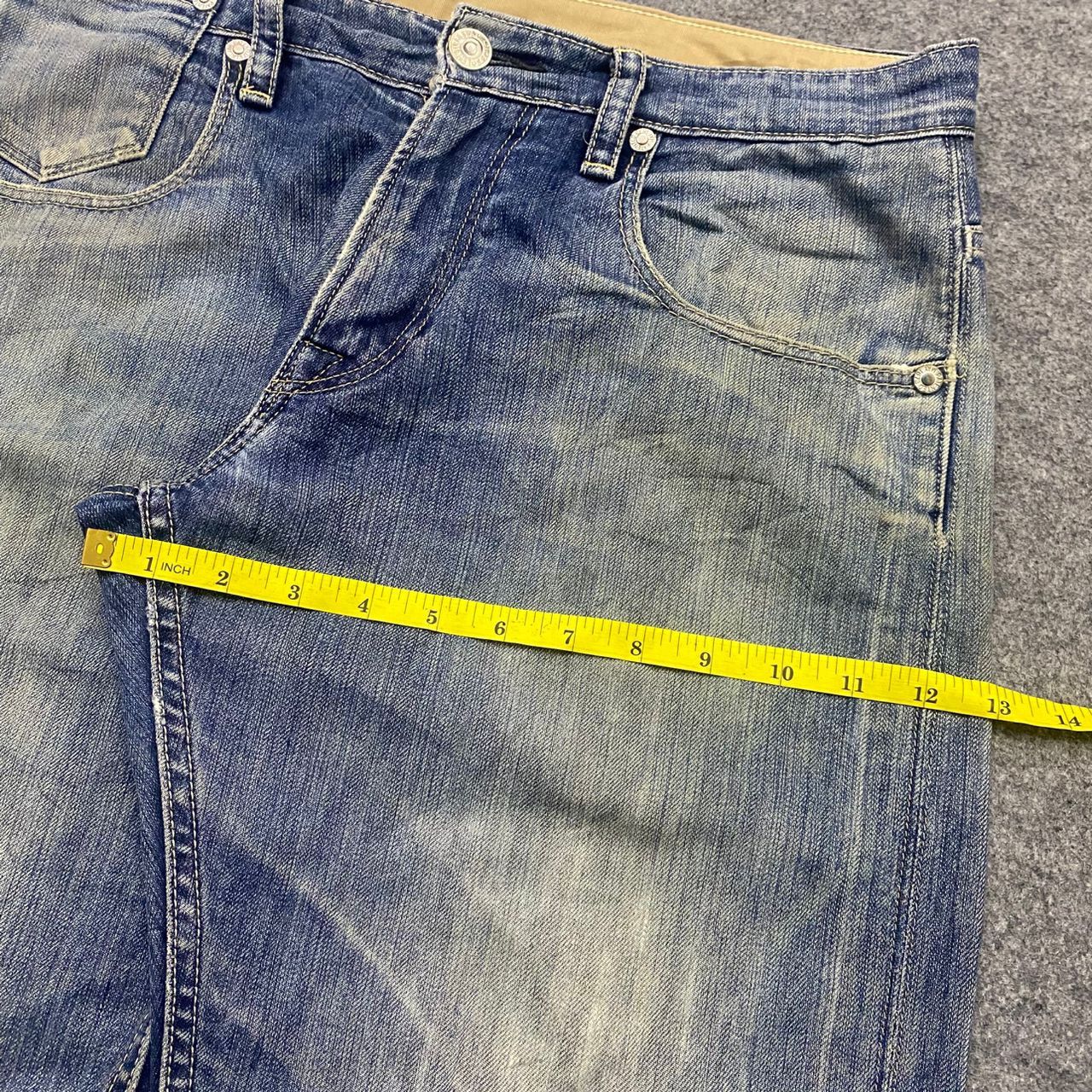 Levi's 💥Best Offer💥Vintage Levis 504 Distressed Denim Size US 34 / EU 50 - 6 Thumbnail