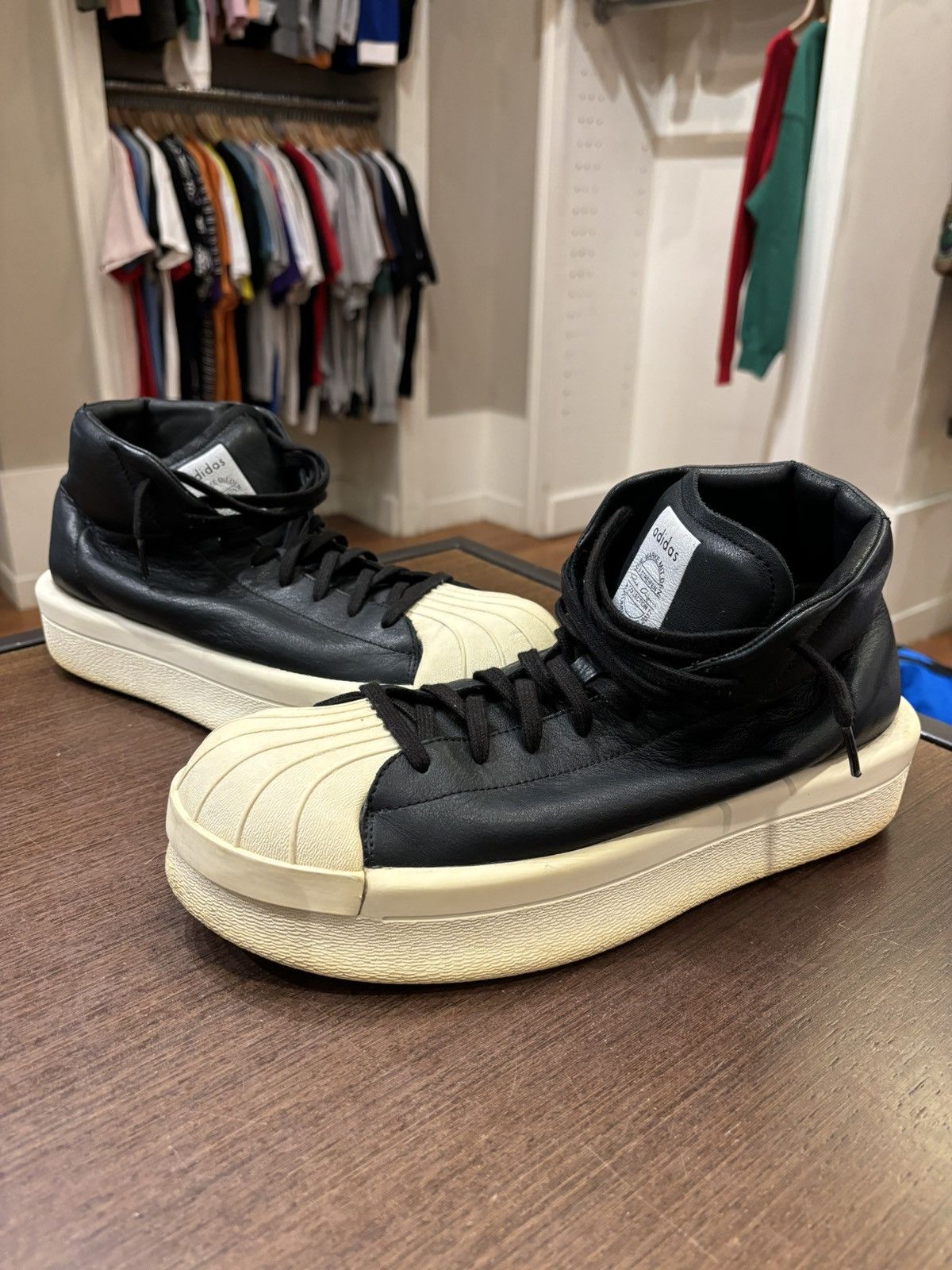 Adidas × Rick Owens Adidas X Rick Owens Mastadon Pro | Grailed