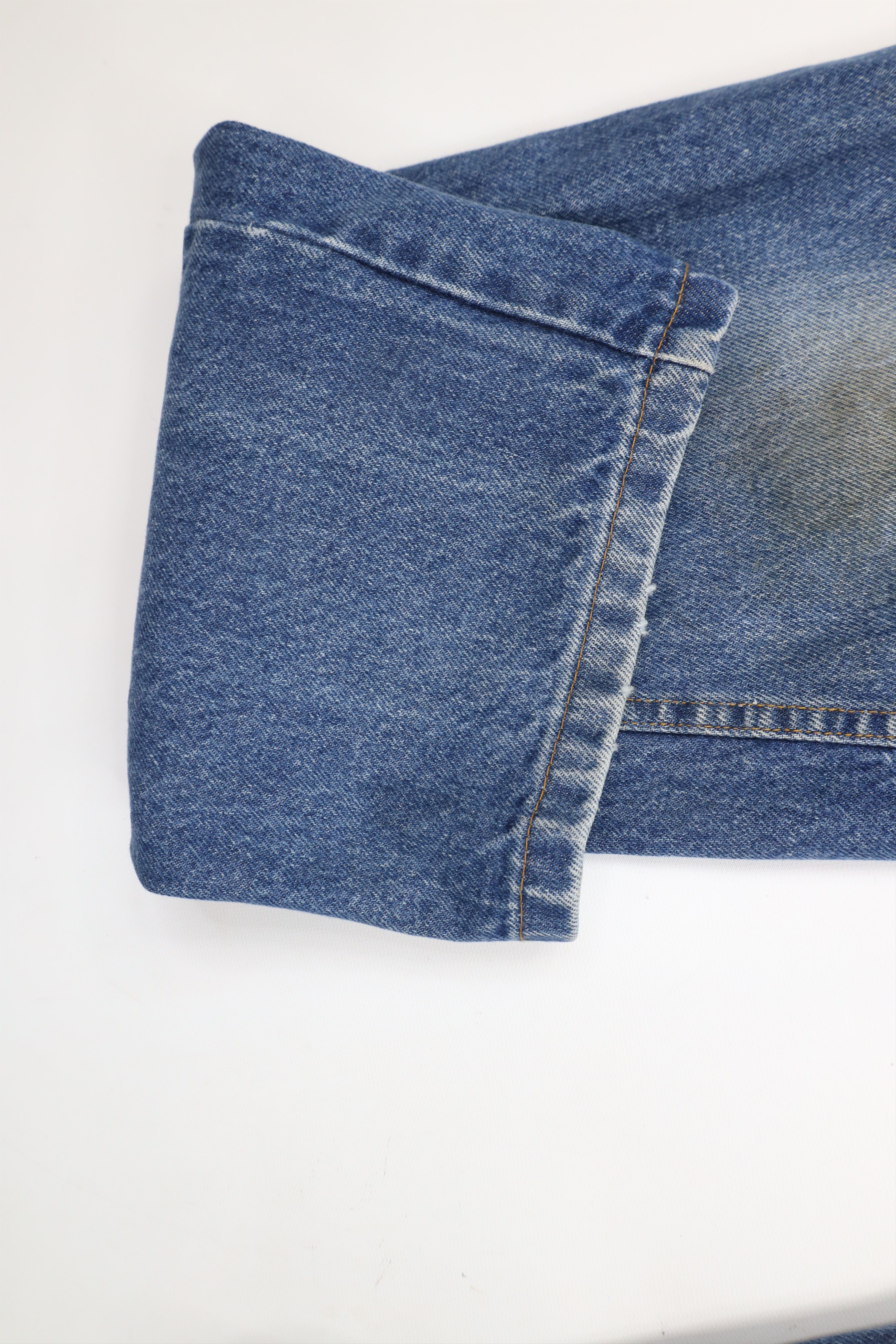 Vintage Vintage Big Bill FR HRC 2 Flame Resistant Work Jeans Blue Size US 38 / EU 54 - 8 Thumbnail