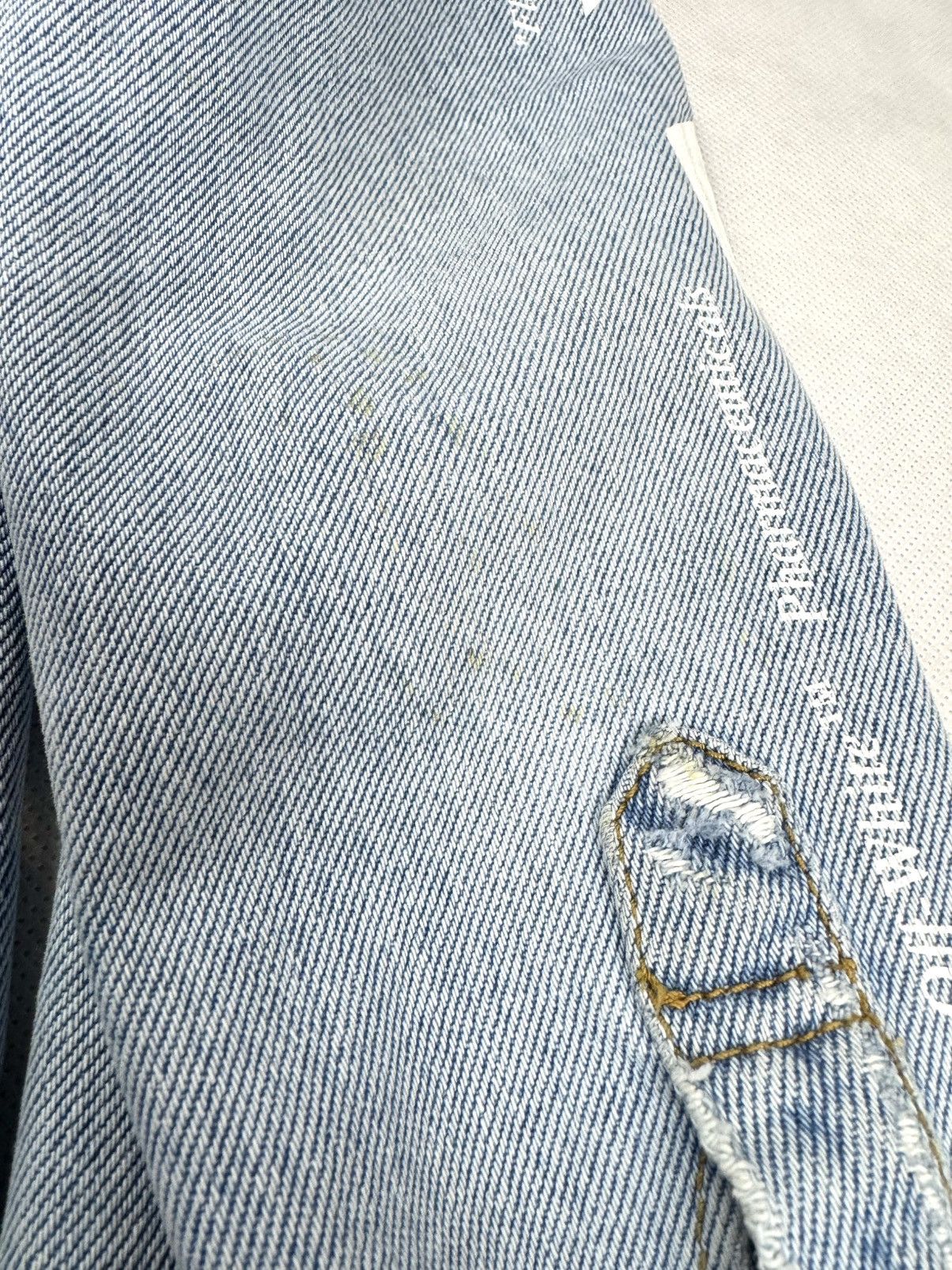 Off-White Off-White Temperature 2018 denim shirt jacket S Size US S / EU 44-46 / 1 - 11 Thumbnail
