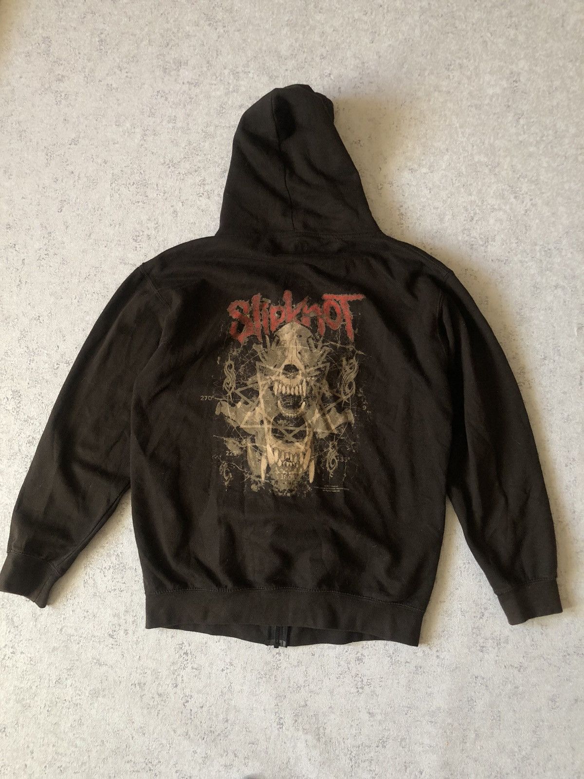 Band Tees × Slipknot SLIPKNOT 2013 SUN FADED HOODIE Size US M / EU 48-50 / 2 - 1 Thumbnail