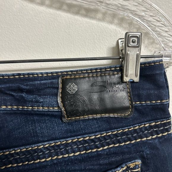 Silver Jeans Co. Silver Jeans Mid Super Skinny Jeans Size 28" / US 6 / IT 42 - 3 Thumbnail