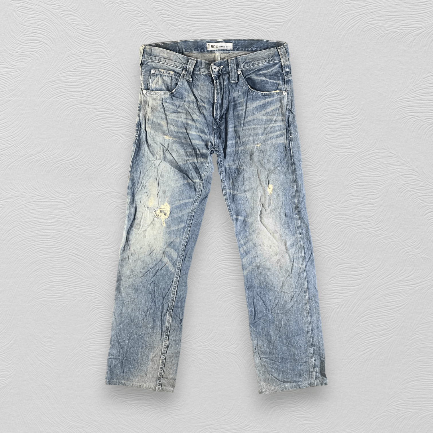 Levi's Vintage Levis 504 Jeans Medium Wash Denim KJ3105 Size US 32 / EU 48 - 1 Thumbnail
