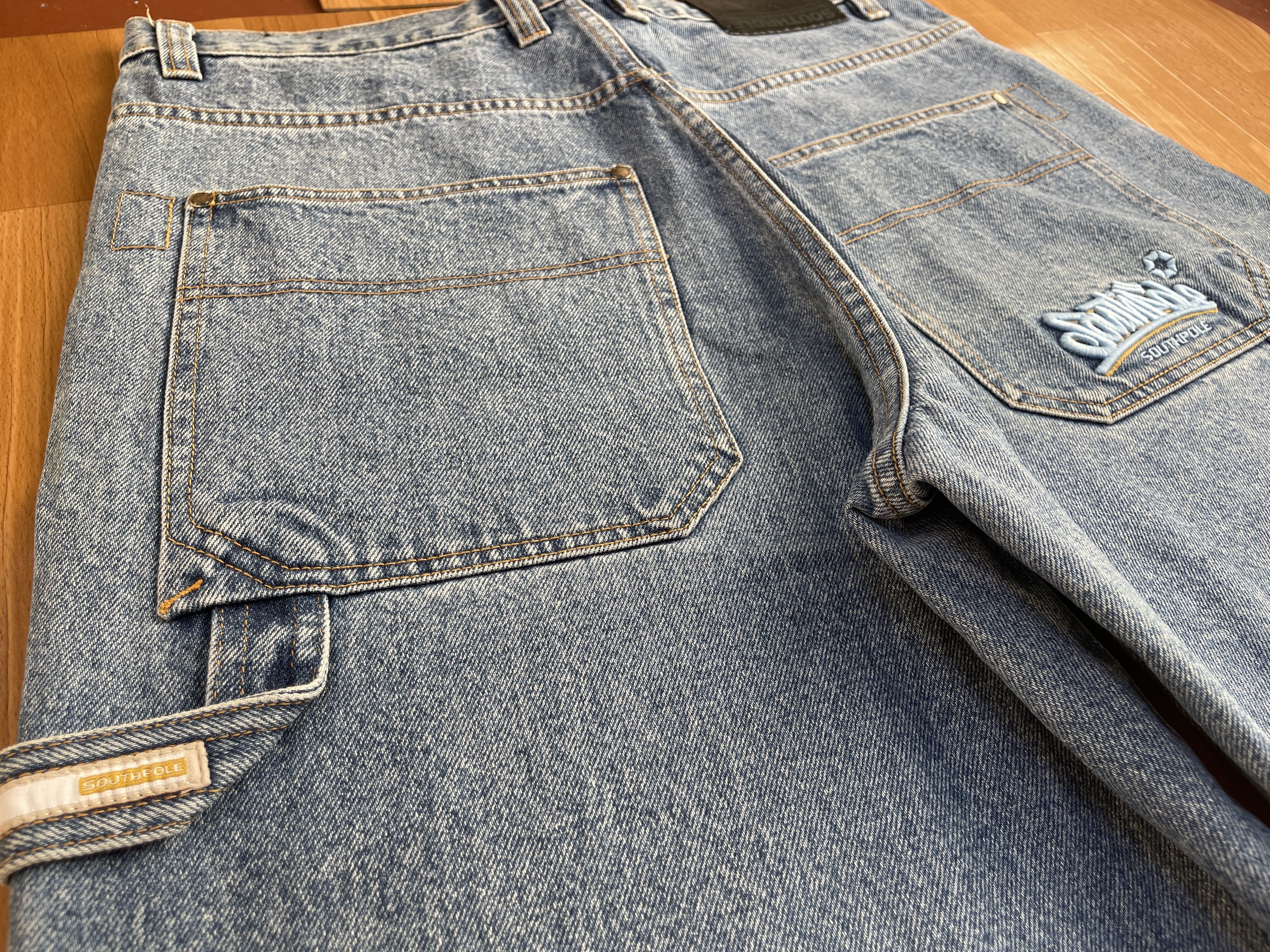 Southpole Southpole jeans, baggy vintage South Pole 90s hip hop Y2K 36 Size US 36 / EU 52 - 8 Thumbnail