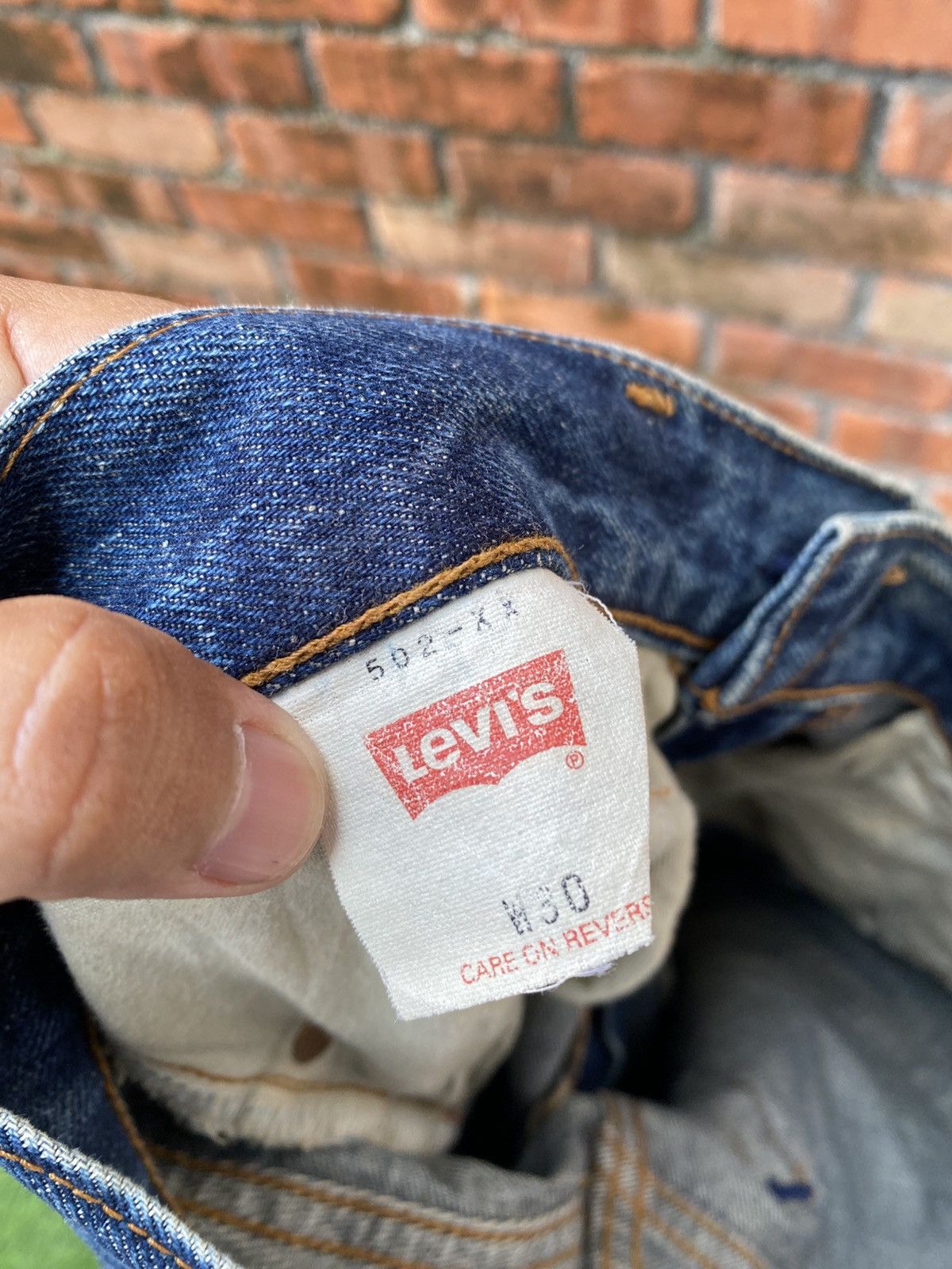 Levi's Vintage Clothing W30x32 Vintage levi's 502 redline big E denime Size US 30 / EU 46 - 7 Thumbnail