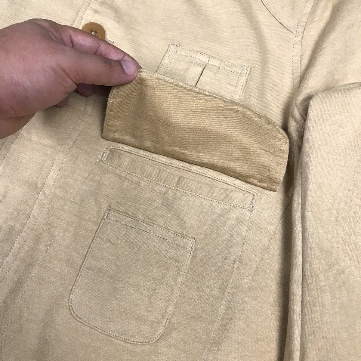 Polo Ralph Lauren × RRL Ralph Lauren × Ralph Lauren RALPH LAUREN BROWN BUTTON TACTICAL POCKET JACKET Size US M / EU 48-50 / 2 - 5 Thumbnail