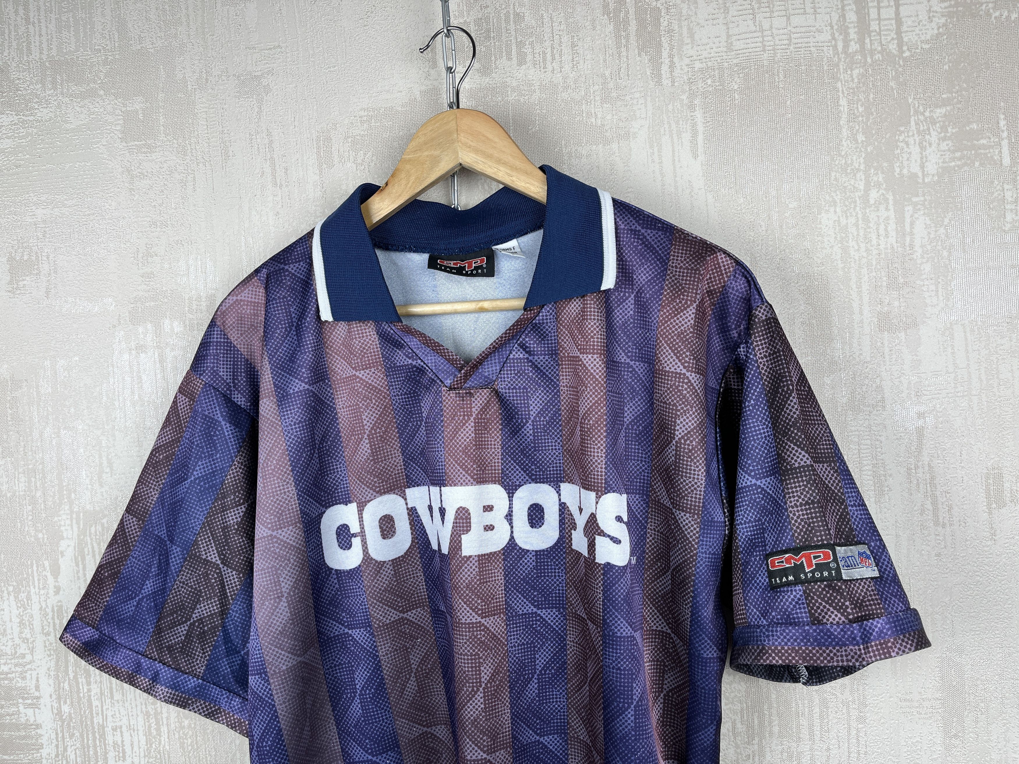 NFL 90's COWBOYS NFL 1996 Vintage CMP Polo T-shirt Size US M / EU 48-50 / 2 - 5 Thumbnail