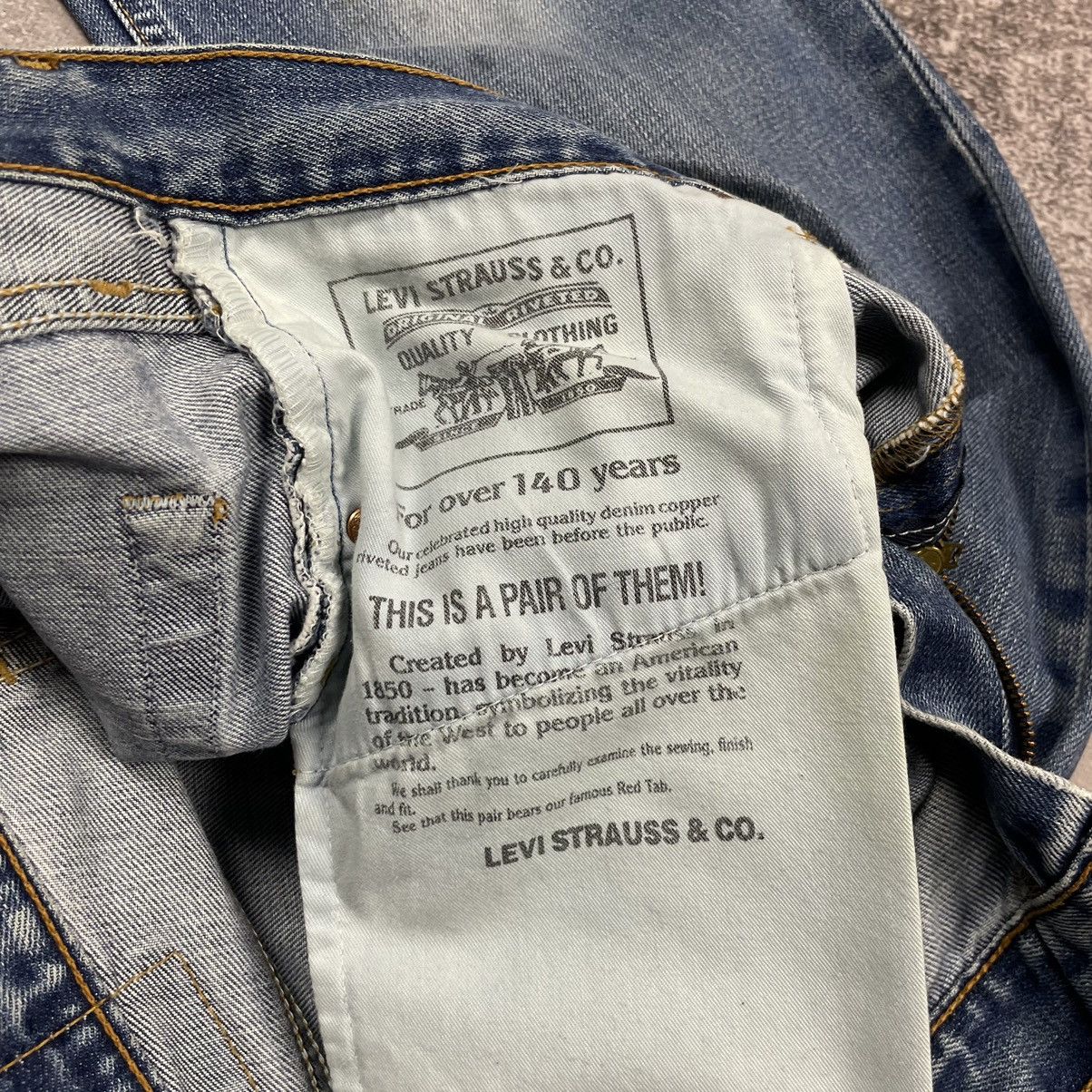 Levi's Vintage 90’s Levi’s 595 04 Denim Jeans Size US 31 - 14 Thumbnail