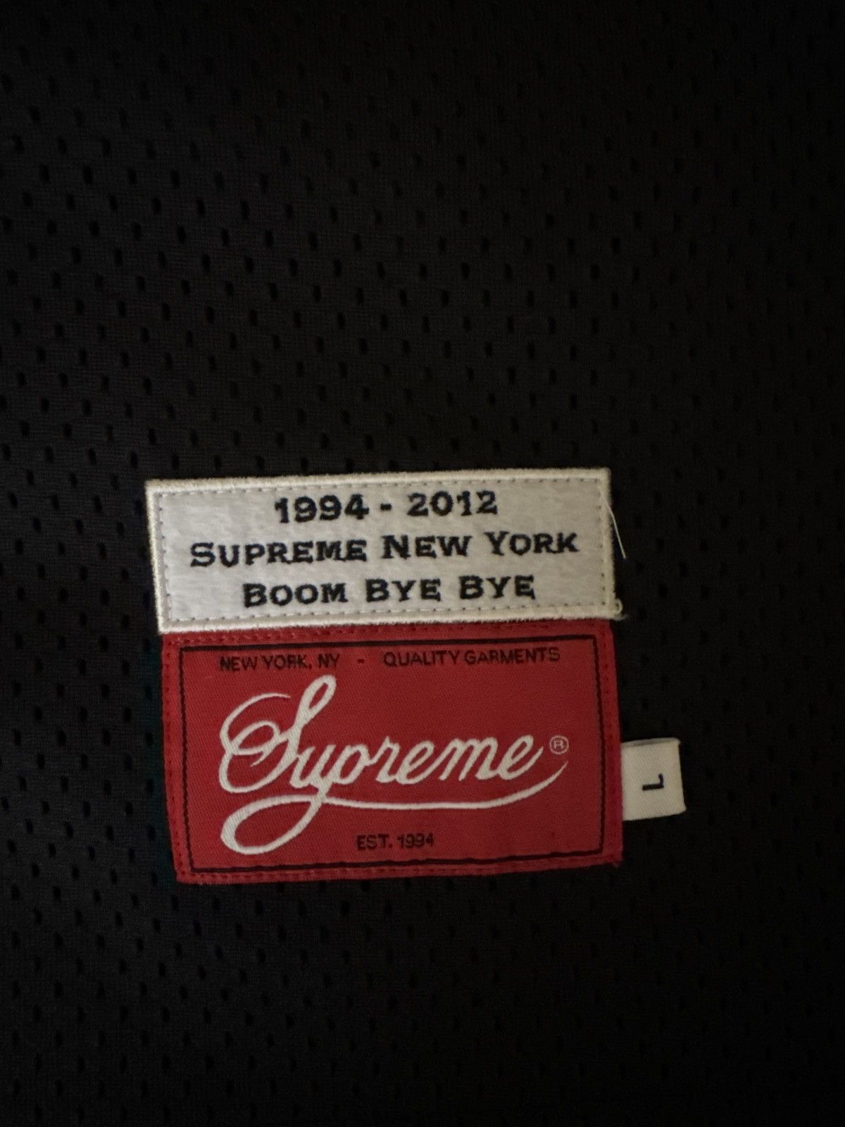 Supreme Supreme vintage SS12 split tank top mesh Size US L / EU 52-54 / 3 - 5 Thumbnail
