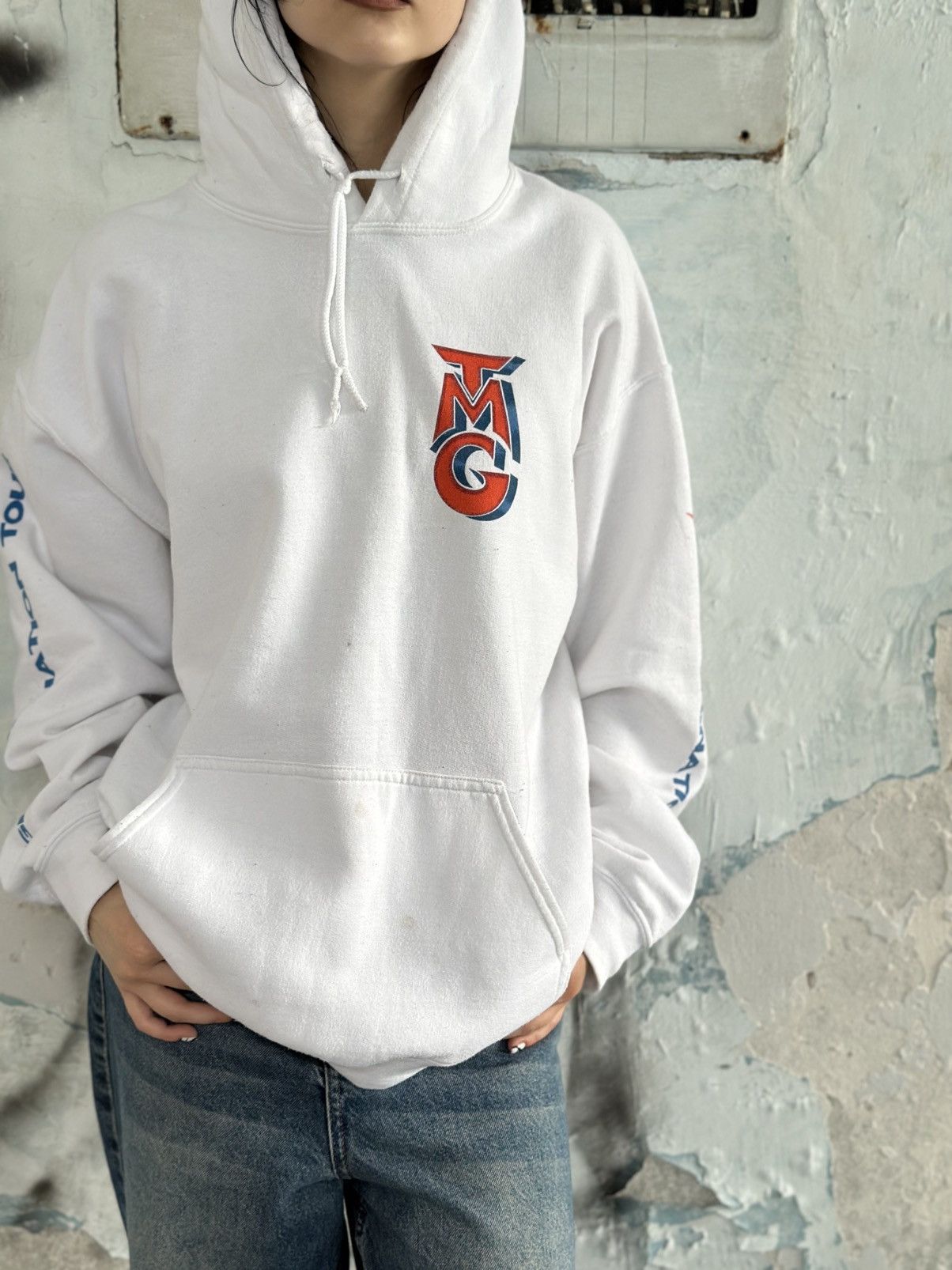 Band Tees VTG Mans Hoodie Tiny Meat Gang Global Domination Tour TMC Size US L / EU 52-54 / 3 - 4 Thumbnail