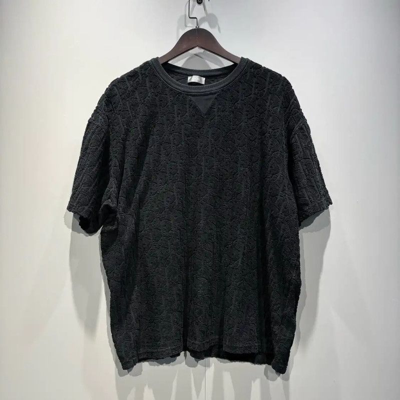 Dior Dior Black Cotton Blend XXXL Men's T-Shirt 0089 Size US XXL / EU 58 / 5 - 1 Thumbnail