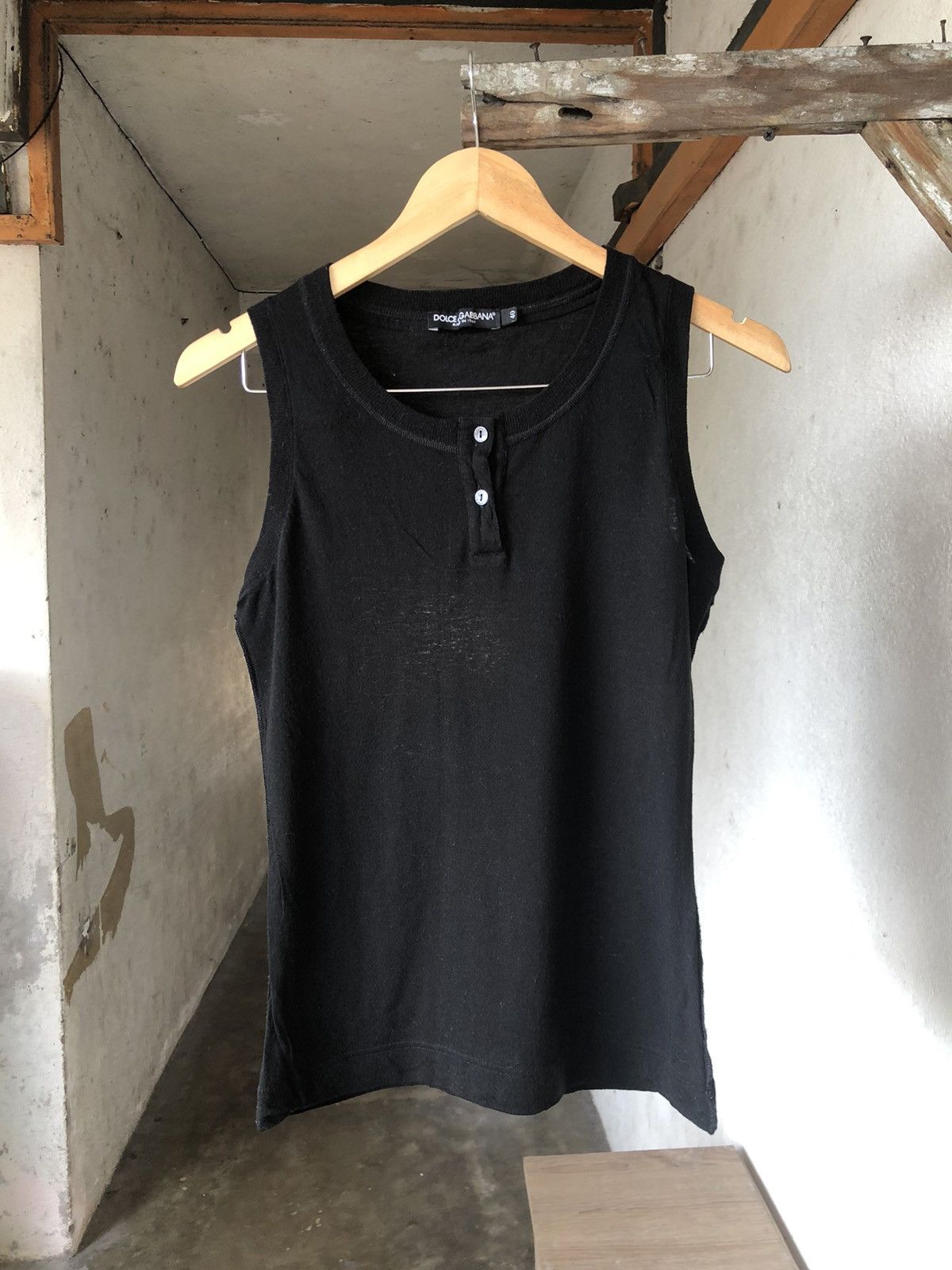 Dolce & Gabbana Vintage Dolce & Gabbana Bondage Punk Style Tank Top Size S / US 4 / IT 40 - 1 Thumbnail