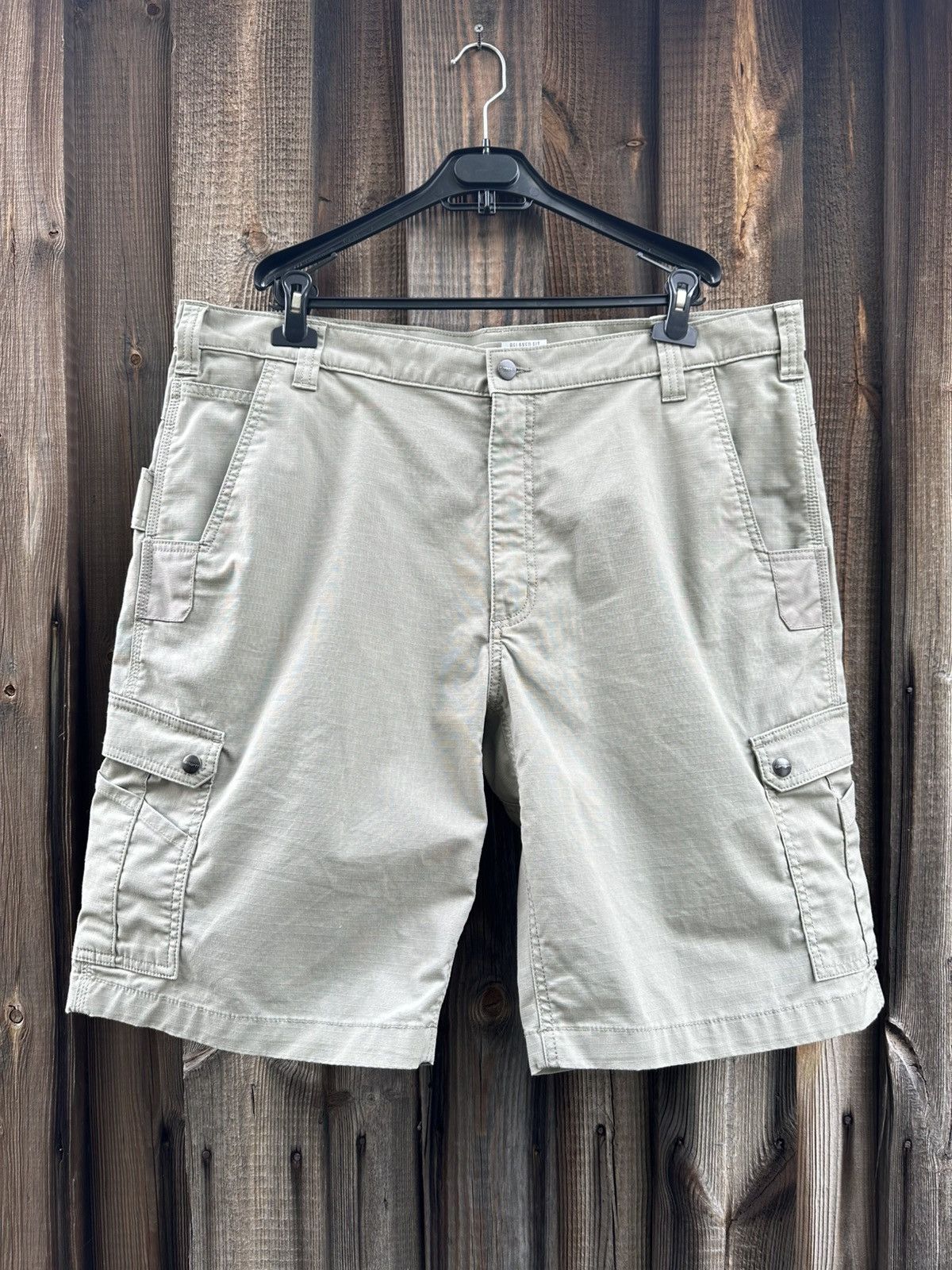 Carhartt × Vintage VINTAGE CARHARTT CARGO RELAXED FIT SHORTS Size US 42 / EU 58 - 2 Thumbnail