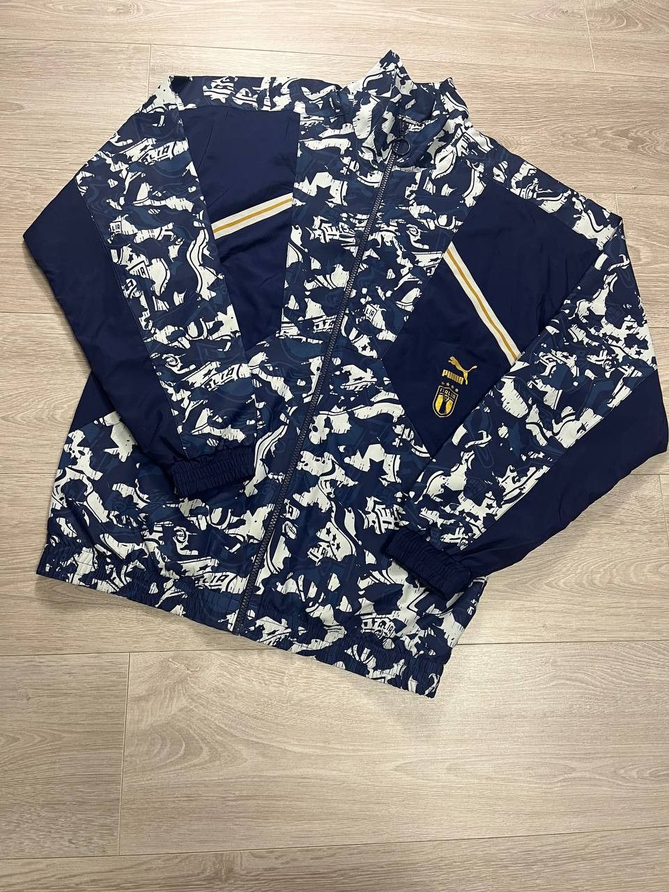 Puma vintage soccer zip sweatshirt Puma Italy Size US M / EU 48-50 / 2 - 1 Thumbnail