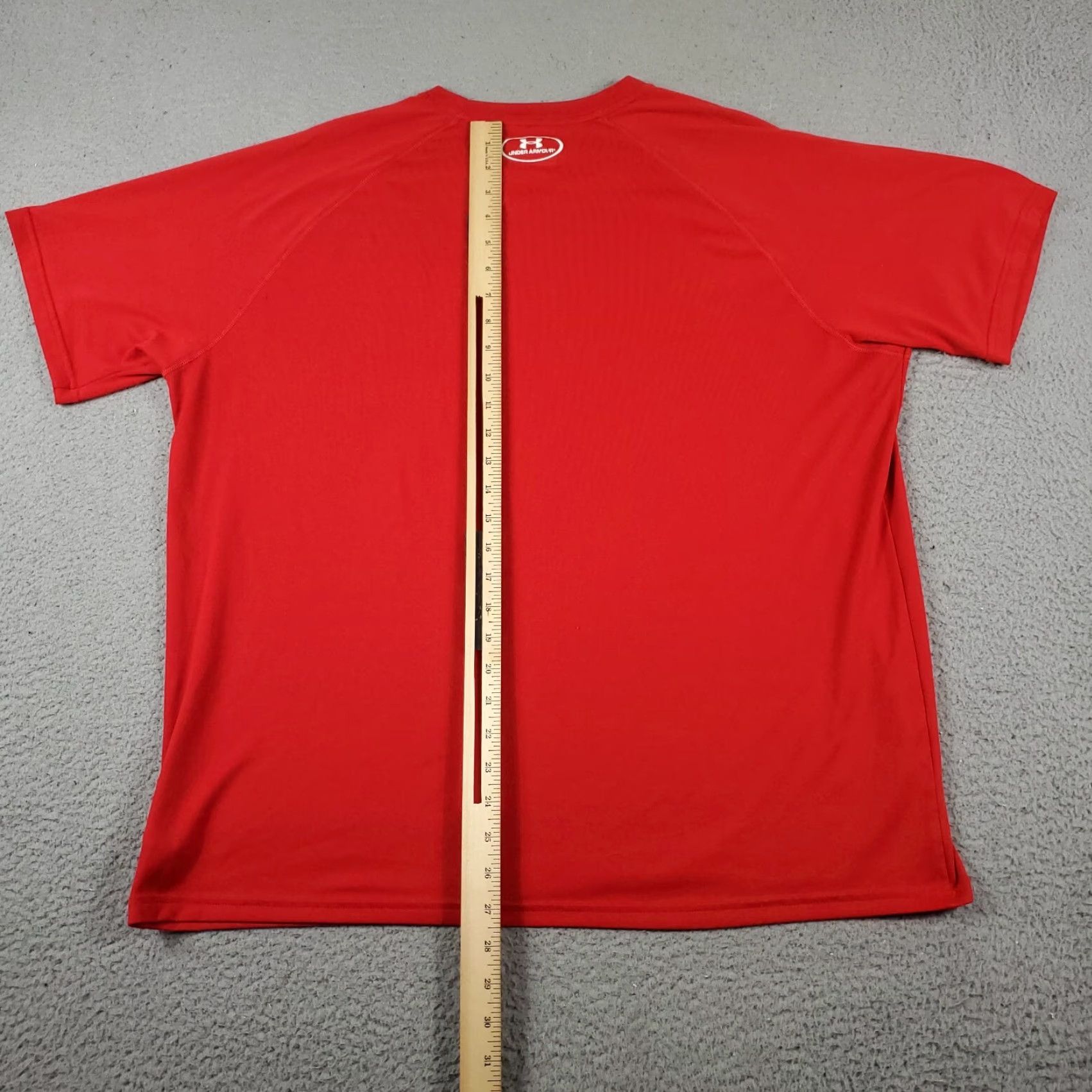 Under Armour Under Armour T Shirt Mens XL Red Heatgear Active Work Out Gym Short Sleeve Size US XL / EU 56 / 4 - 4 Thumbnail