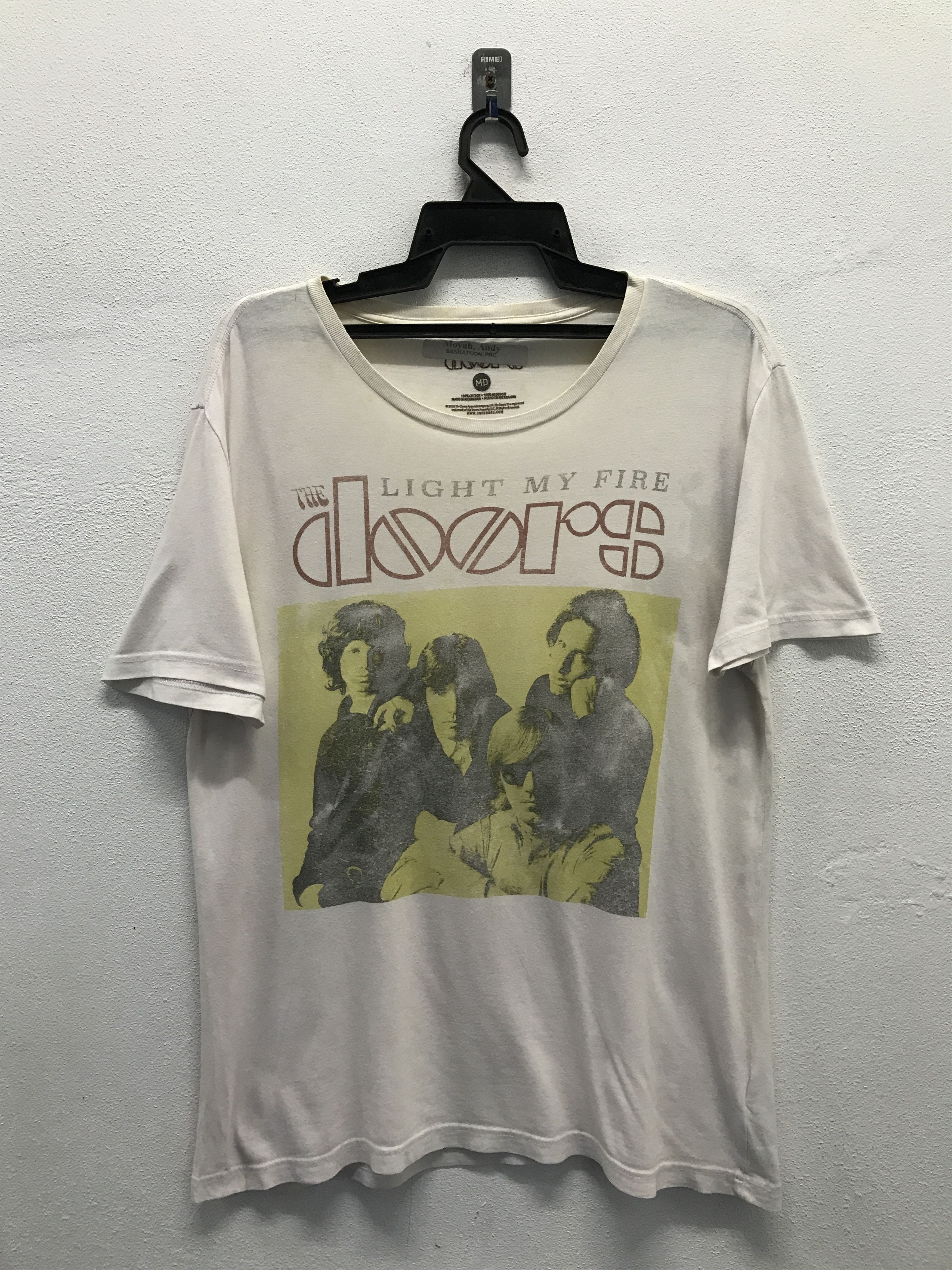 Band Tees The Door’s Light My Fire Shirt Size US M / EU 48-50 / 2 - 1 Thumbnail