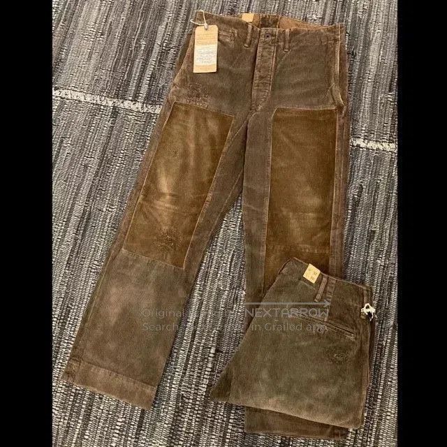 RRL Ralph Lauren RRL Vintage Corduroy Slim Fit Pants. Size US 29 - 1 Thumbnail