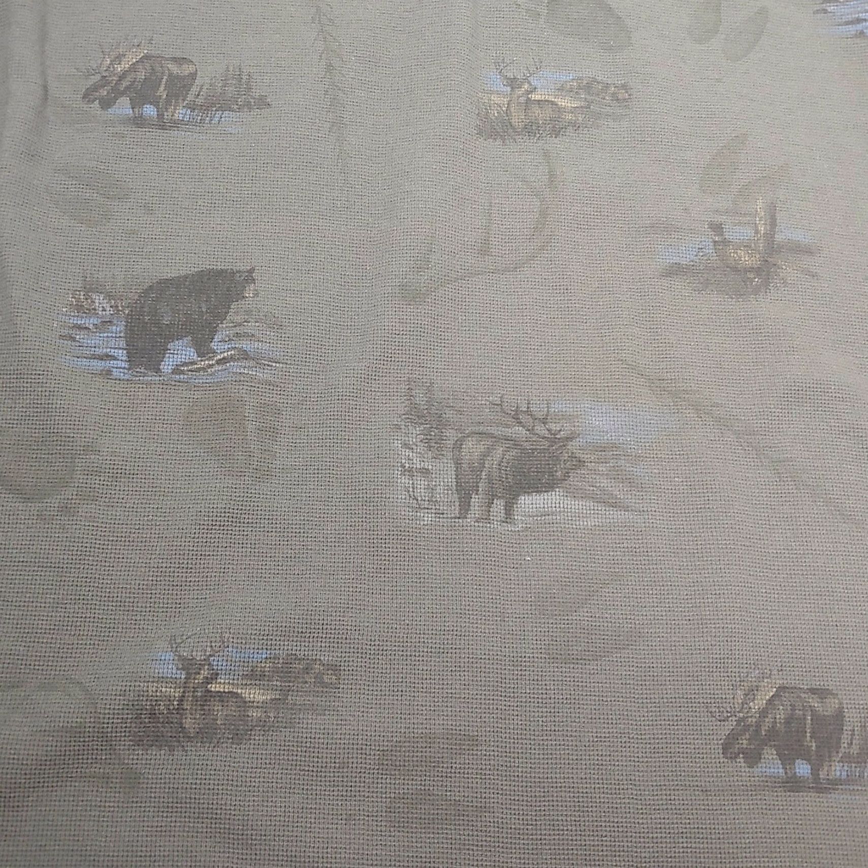 Vintage VINTAGE Artisans Sunshein Designs Henley Shirt Men's L Green Wildlife Bear Deer Moose Elk Pheasant 29" 31" 25" Chest Casual Size US L / EU 52-54 / 3 - 3 Thumbnail