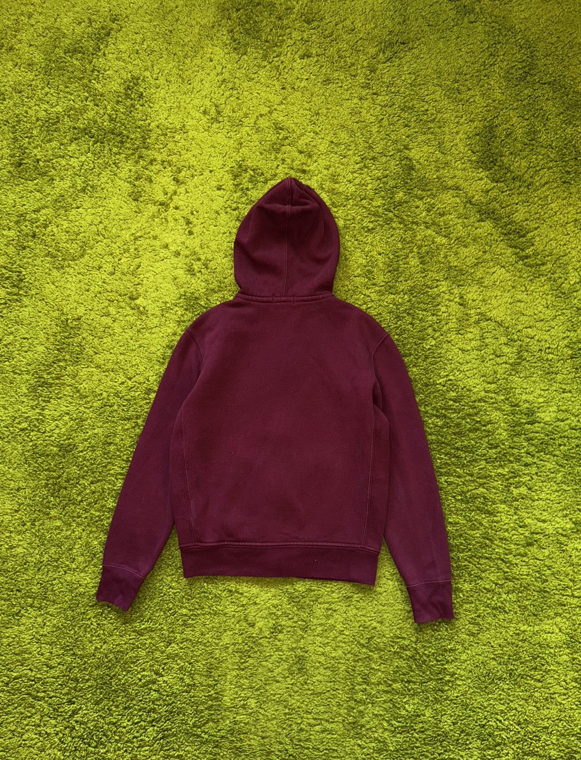 Designer × Polo Ralph Lauren Polo Ralph Lauren burgundy full zip heavy cotton hoodie Y2K Size US S / EU 44-46 / 1 - 3 Thumbnail