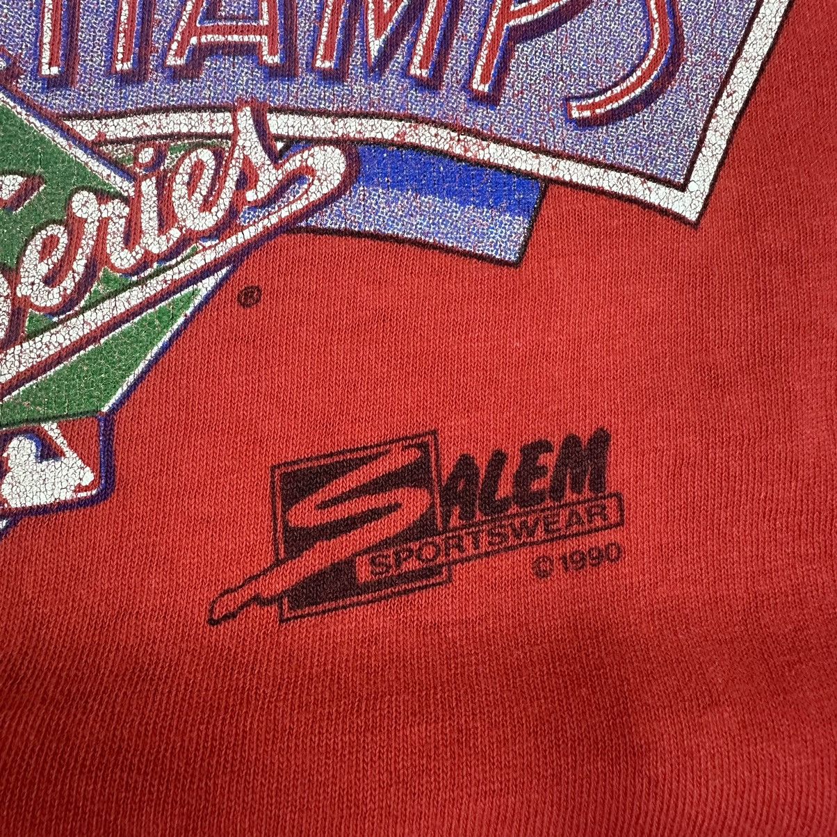 Salem Sportswear Vtg 1990 Salem Sportswear MLB Cininnati Reds Champion A884 Size US XL / EU 56 / 4 - 5 Thumbnail