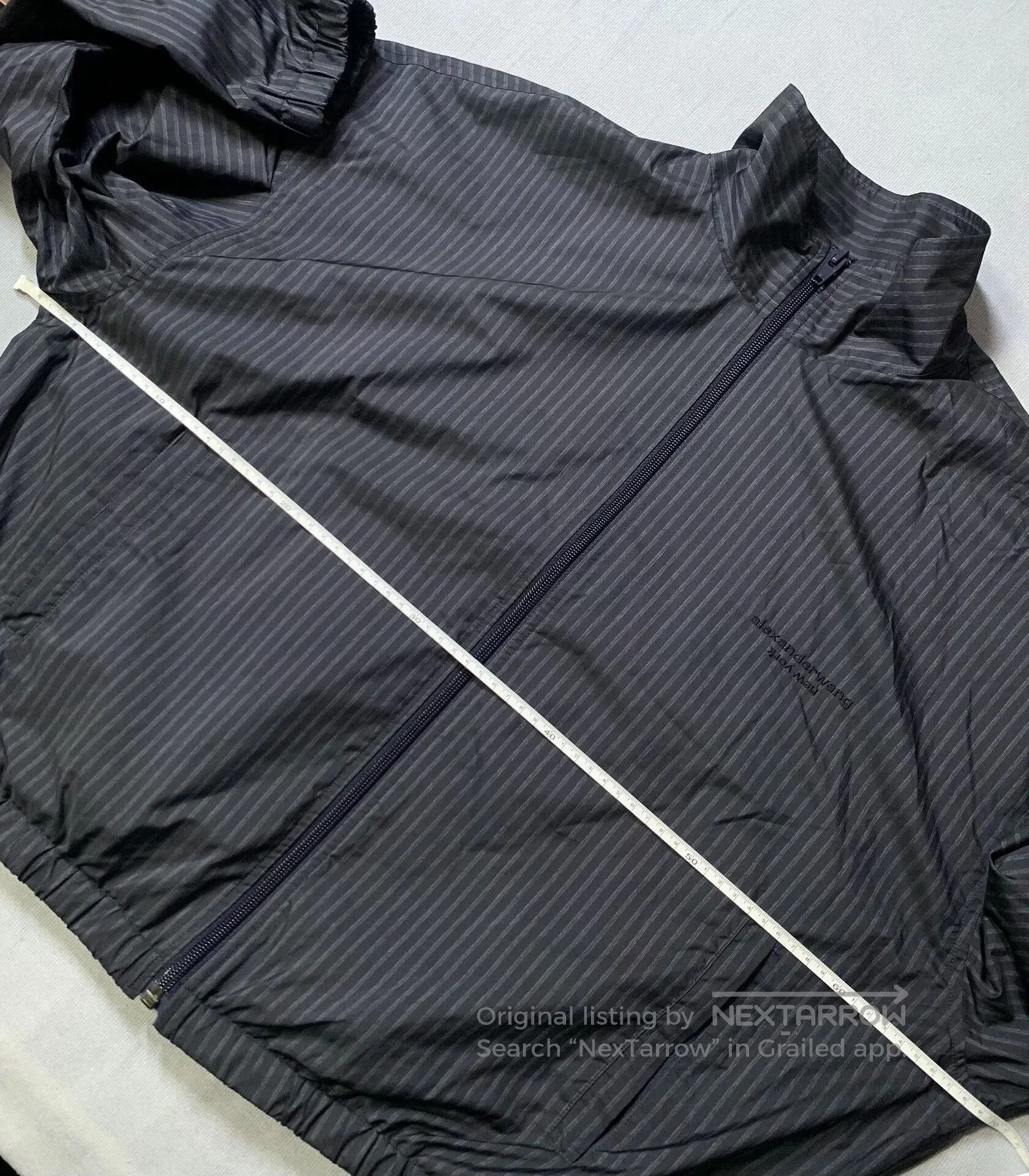 Alexander Wang Alexander Wang Oversized Zip Jacket. Size XS / US 0-2 / IT 36-38 - 8 Thumbnail