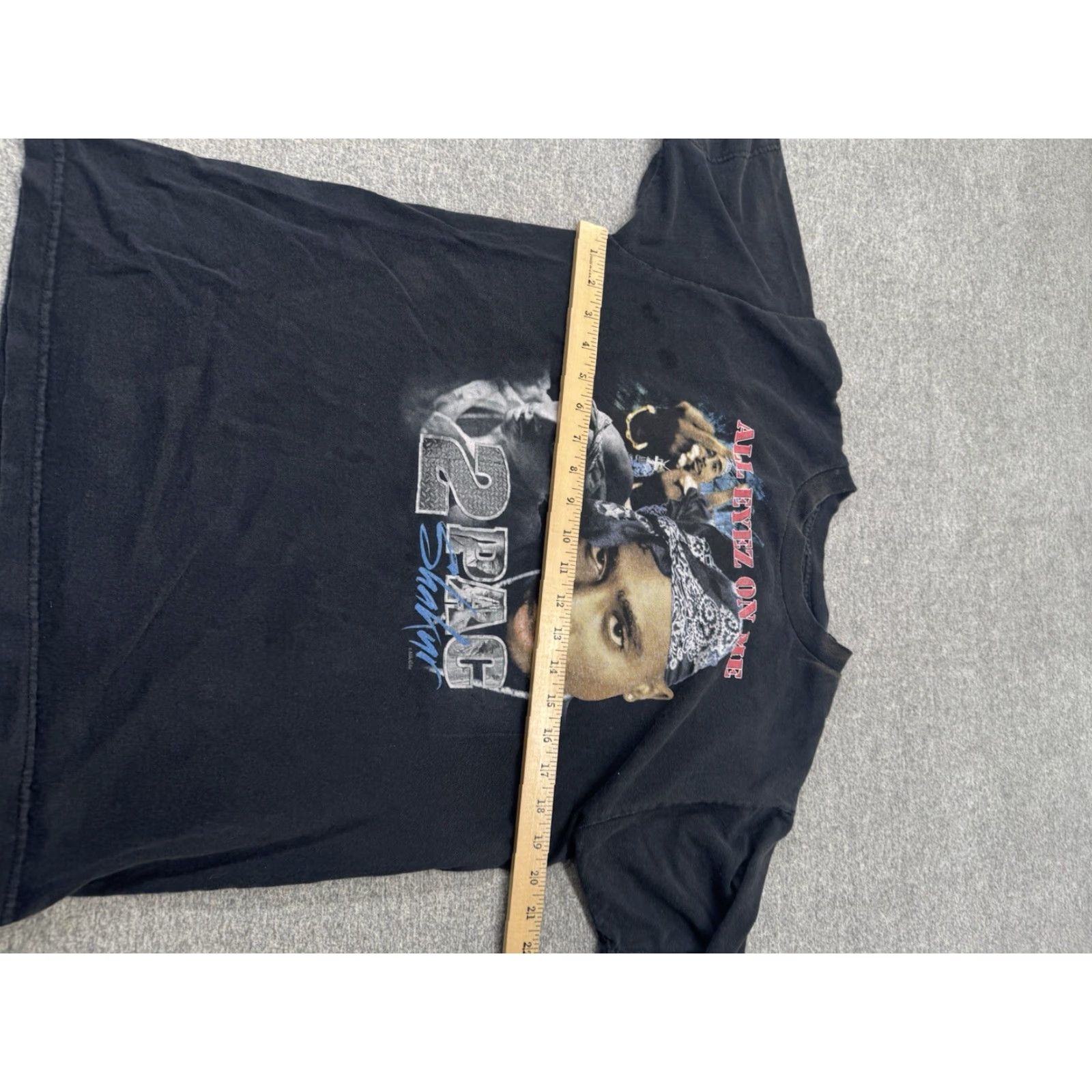 Bravado Tupac All Eyes On Me Rap T Shirt Adult Medium Black Short Sleeve Mens M Hip Hop Music Retro Bravado Size US M / EU 48-50 / 2 - 6 Thumbnail