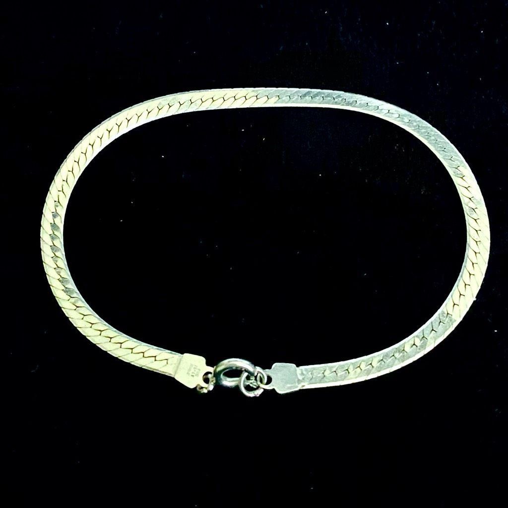 AOU Lovely Italian 7” Sterling Bracelet by cheapest Milor