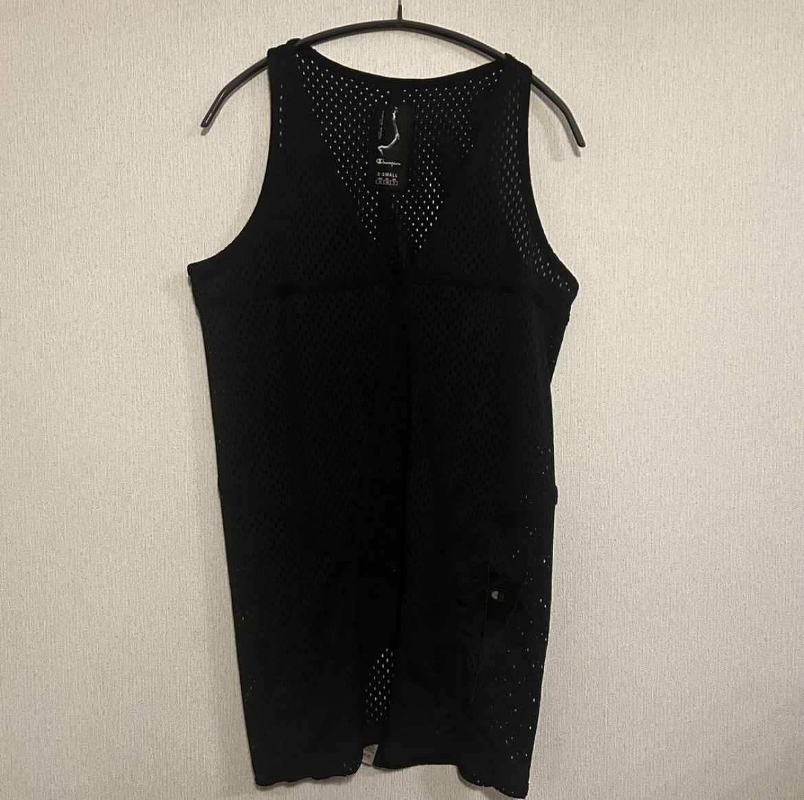 Rick Owens Rick Owens x Champion "Dylan" Mesh Tank Top - Pentagram Logo Size US XS / EU 42 / 0 - 3 Thumbnail