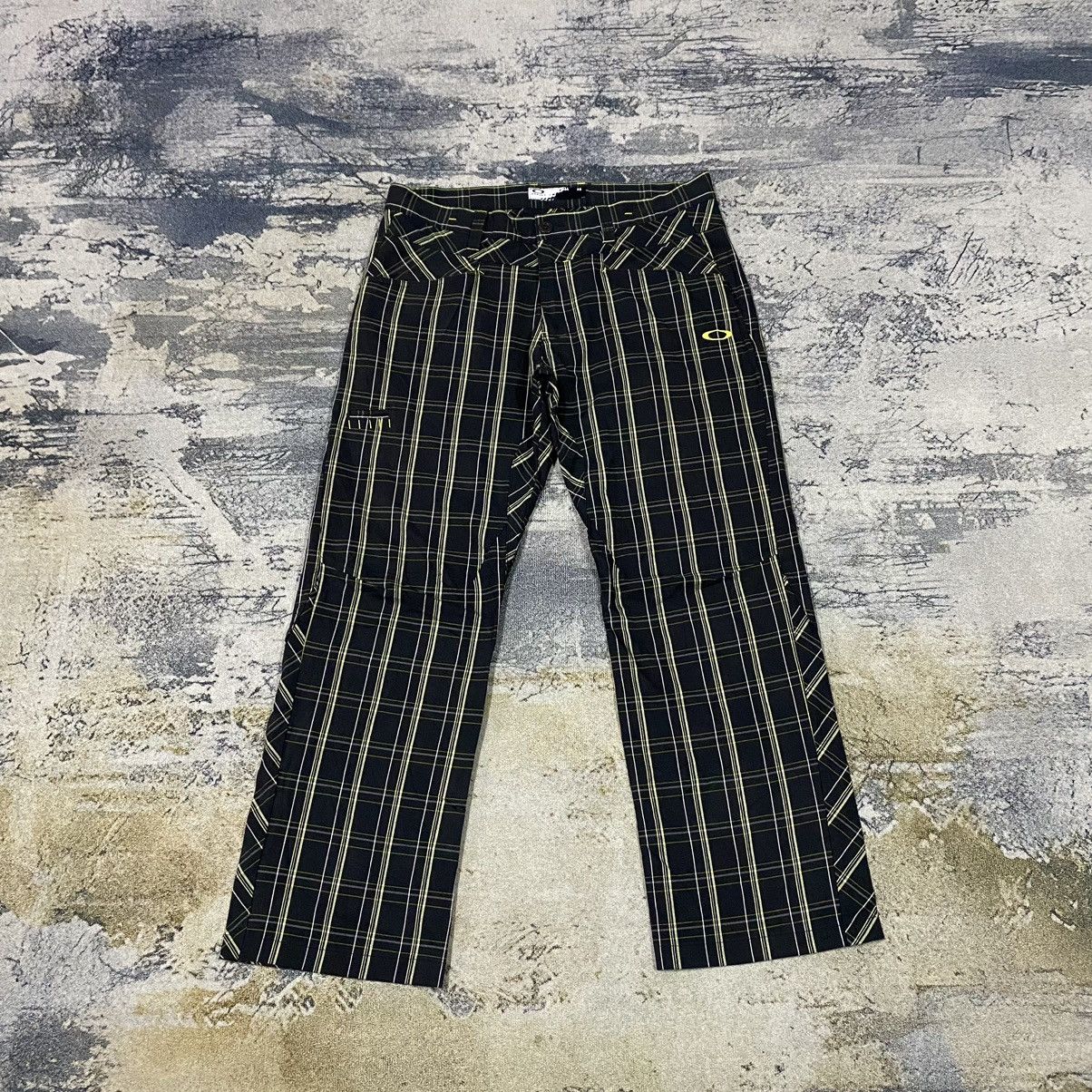 Oakley Vintage Oakley Multi Checkered Board Plaid Trousers Pants Size US 35 - 2 Thumbnail