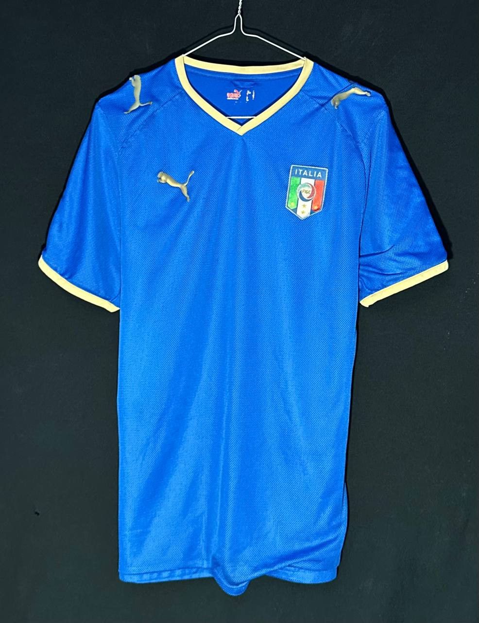Puma Italy Home Football Shirt Jersey Trikot 2007 2008 2009 Puma Size US M / EU 48-50 / 2 - 1 Thumbnail