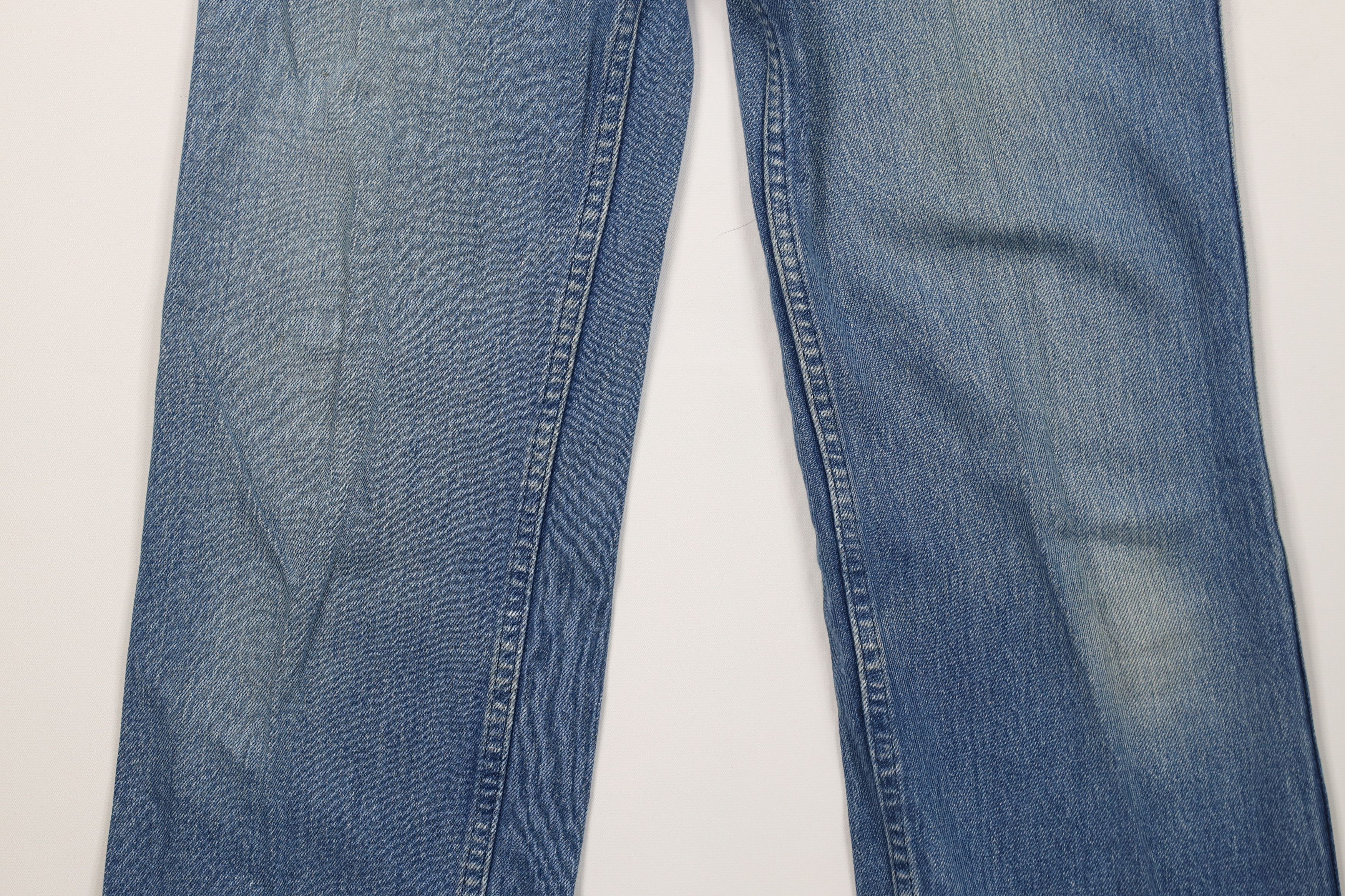 Levi's AS IS Vtg 80s Levis 522 Blue Tab Straight Leg Jeans USA Size US 30 / EU 46 - 3 Thumbnail