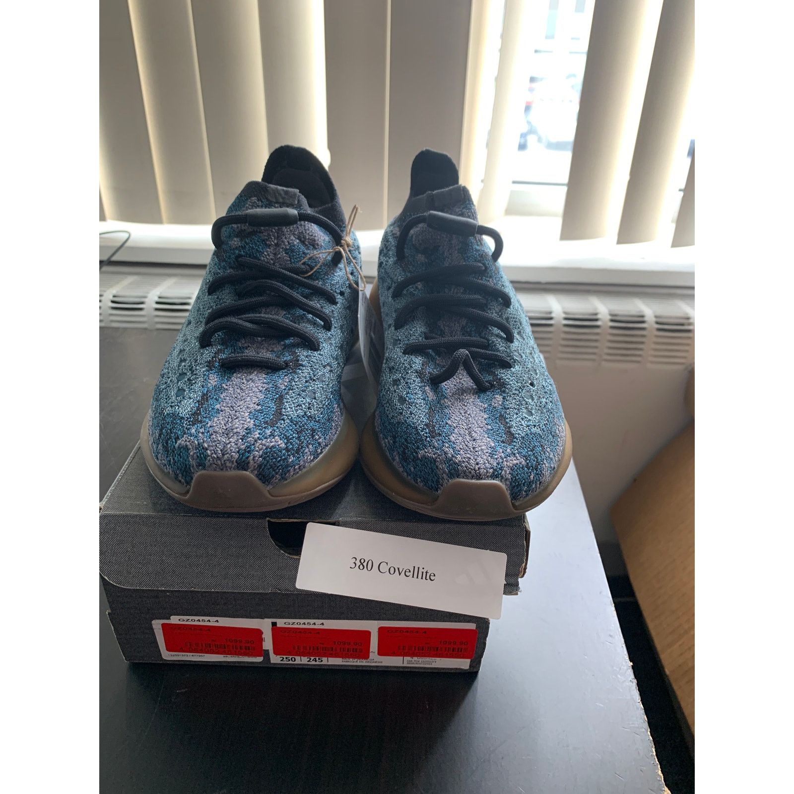 Adidas adidas Yeezy Boost 380 Covellite Size 4.5 NEW SHIPS NOW Size US 5 / EU 37 - 2 Thumbnail