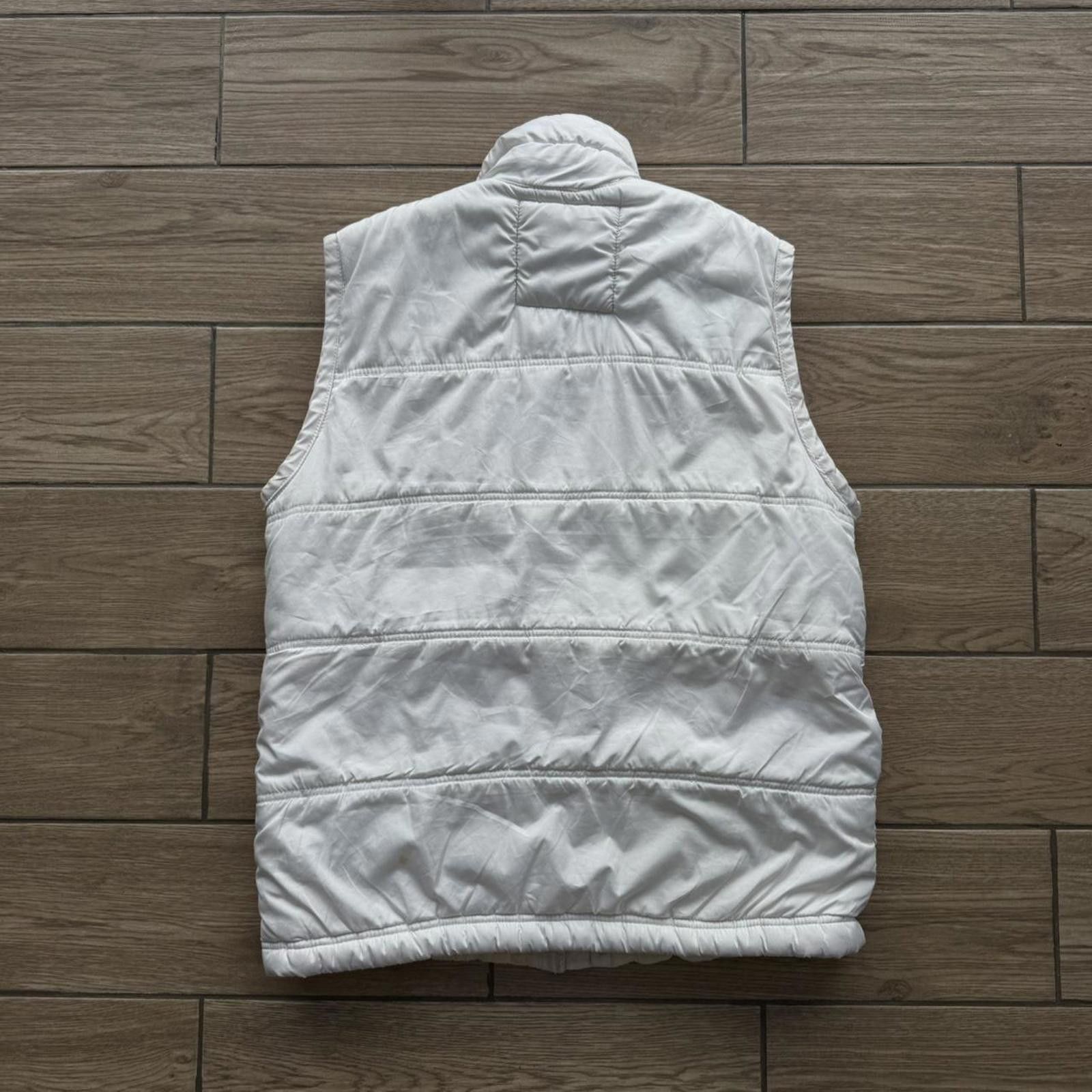 Other Y2K Hollister White Down Puffer Vest Size M / US 6-8 / IT 42-44 - 7 Thumbnail