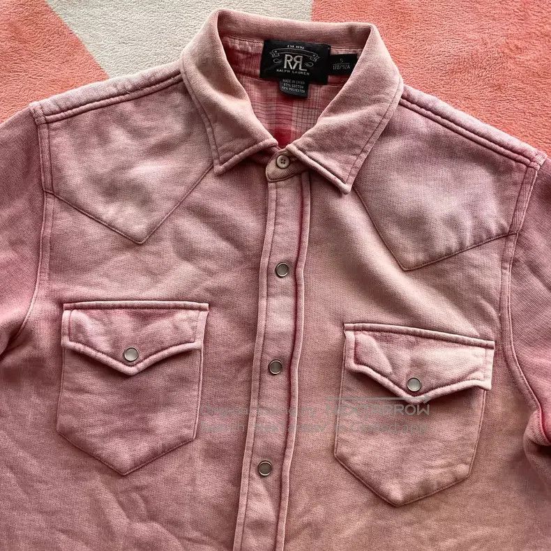 RRL Ralph Lauren RRL Ralph Lauren Washed powder shirt Size US S / EU 44-46 / 1 - 2 Thumbnail