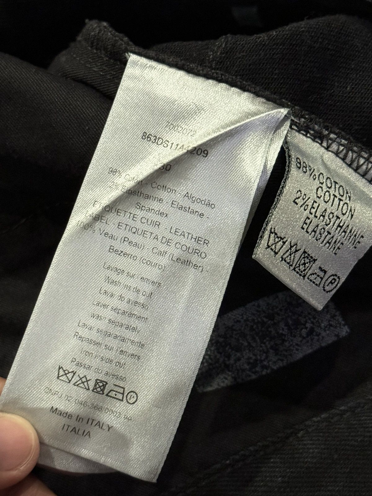 Dior Dior Homme Skiny Strech Size US 30 / EU 46 - 7 Thumbnail