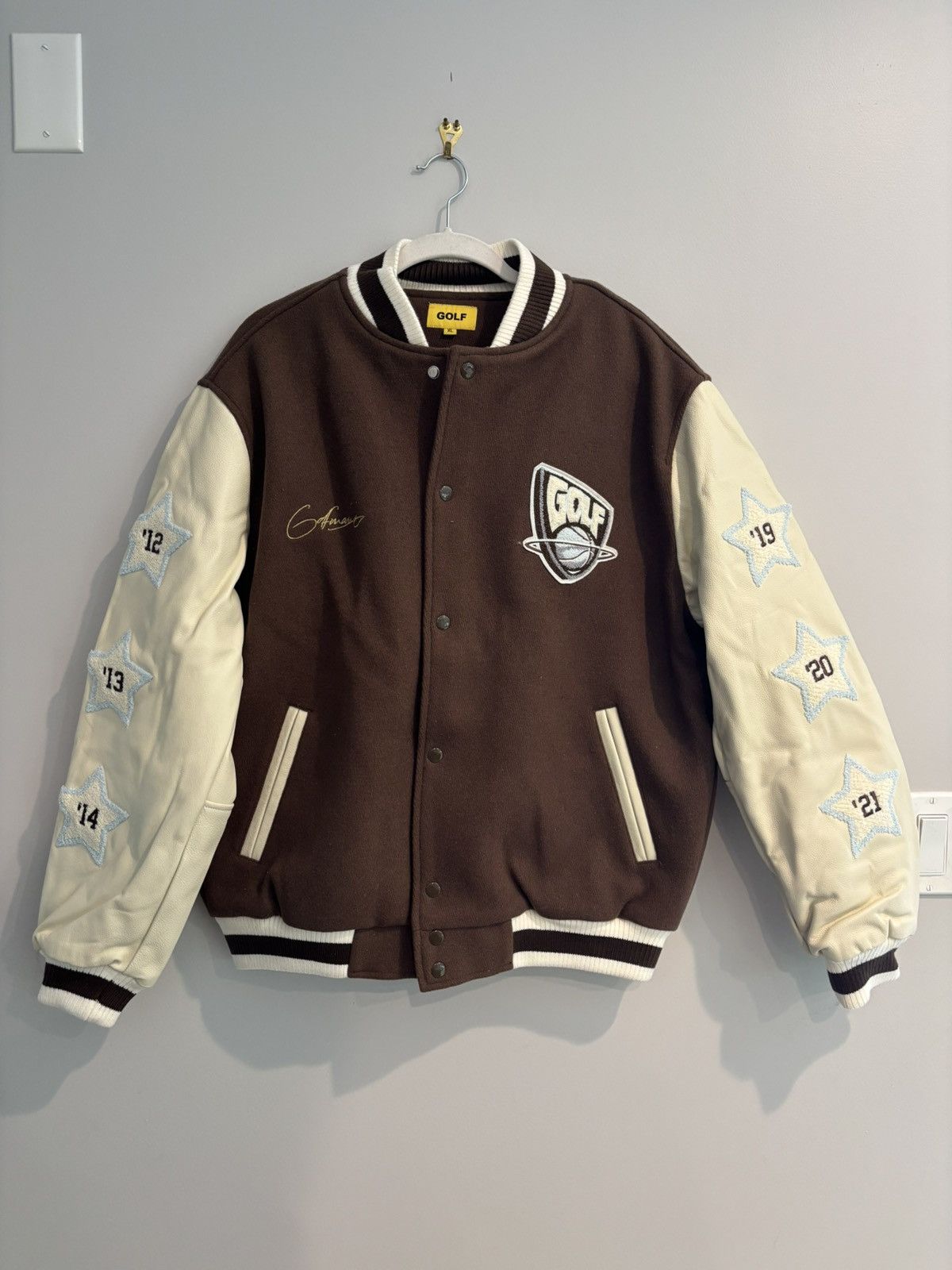 Golf Wang Championship Letterman Jacket by Golf Wang Size US XL / EU 56 / 4 - 1 Thumbnail