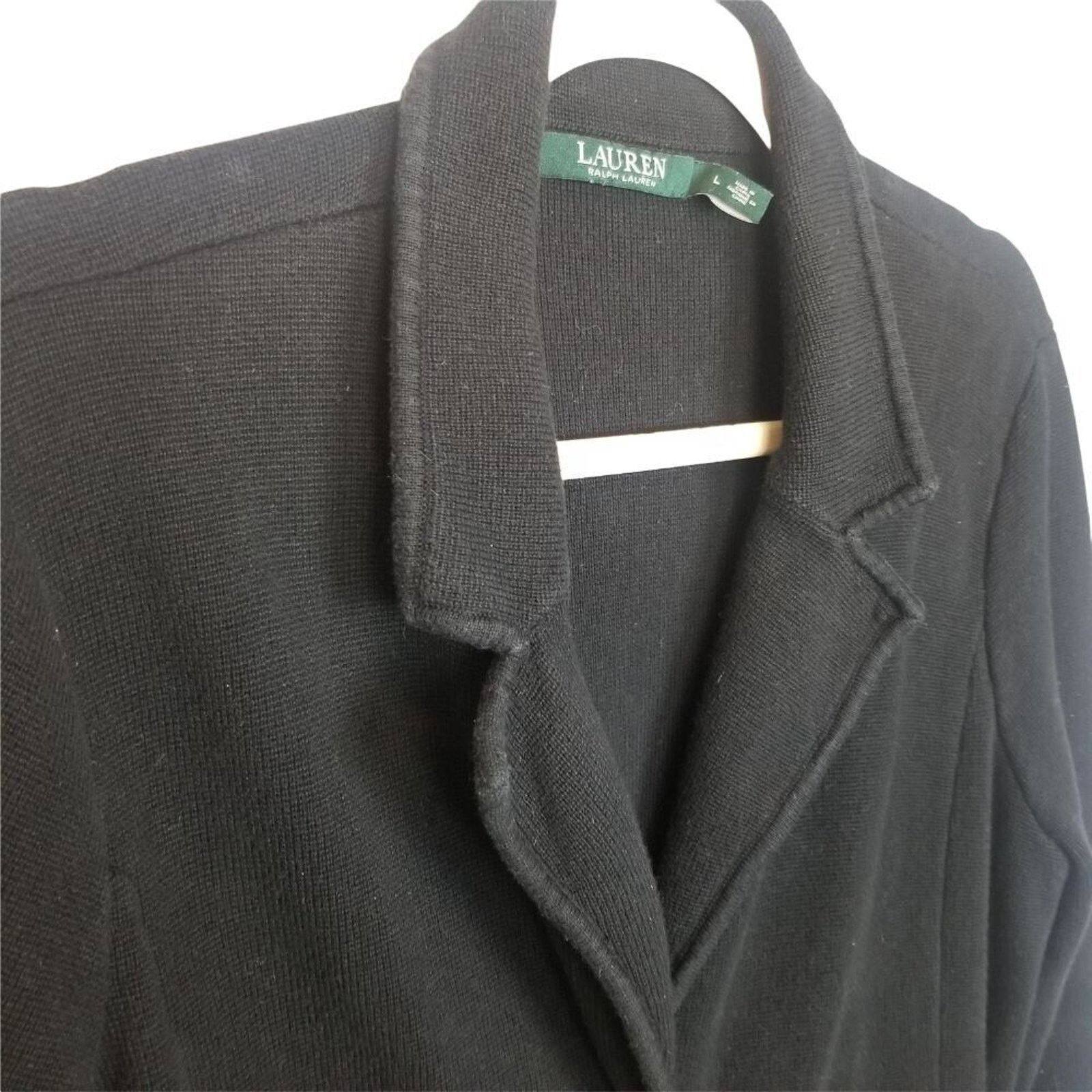Lauren Ralph Lauren Lauren Ralph Lauren Womens Sweater Blazer Preppy Old Money Size L / US 10 / IT 46 - 5 Thumbnail