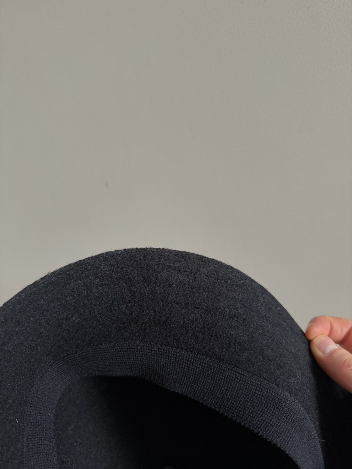 Kangol Vintage Kangol Stripe Casual Wool Bucket Hat Black M Size ONE SIZE - 4 Thumbnail