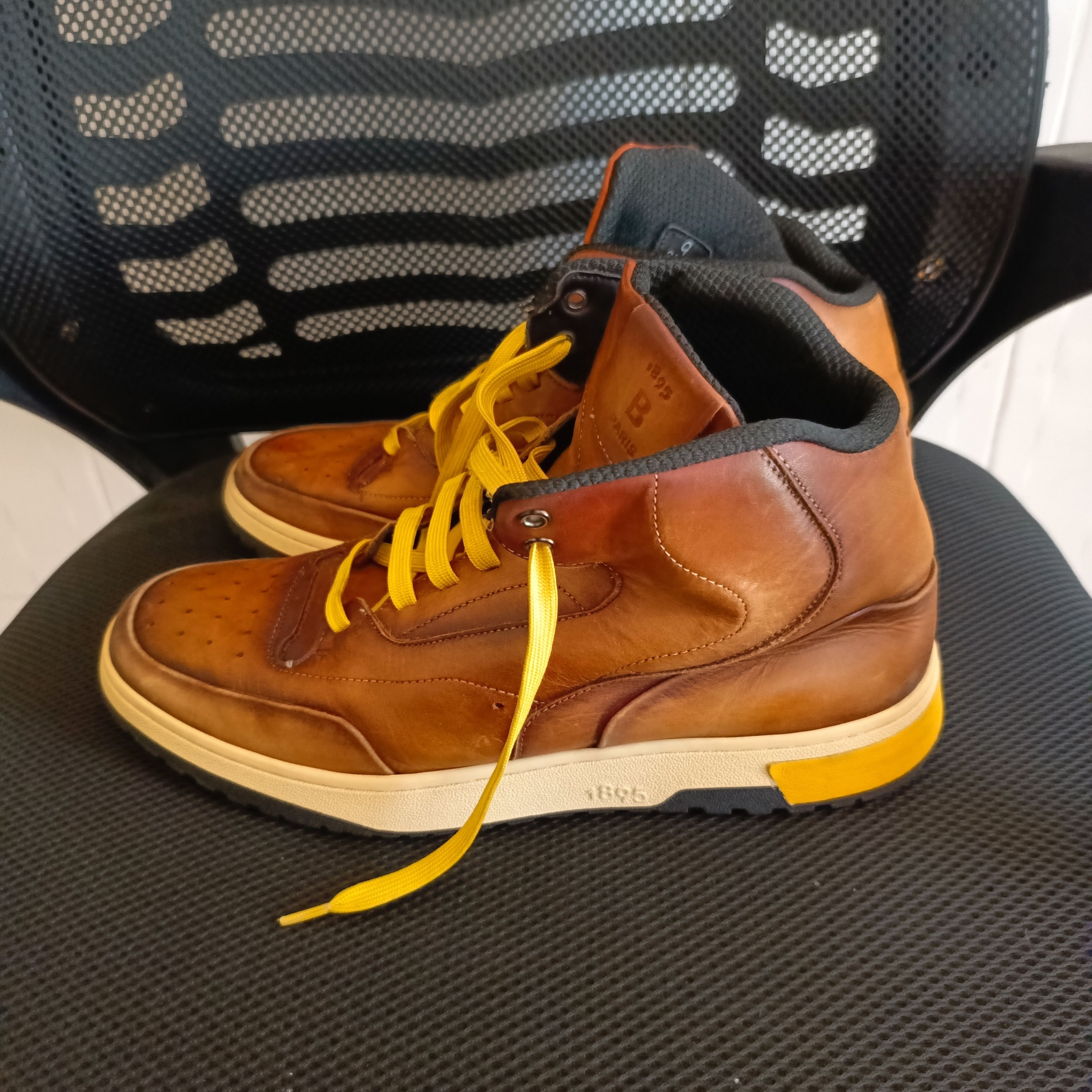 Berluti Berluti hightop sneakers brown leather size 9 Size US 9 / EU 42 - 11 Thumbnail