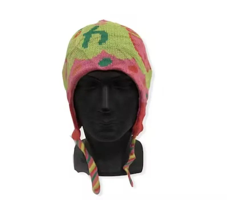 Cartoon Network Vintage Pooh Cartoon Beanie Hat Size ONE SIZE - 3 Thumbnail