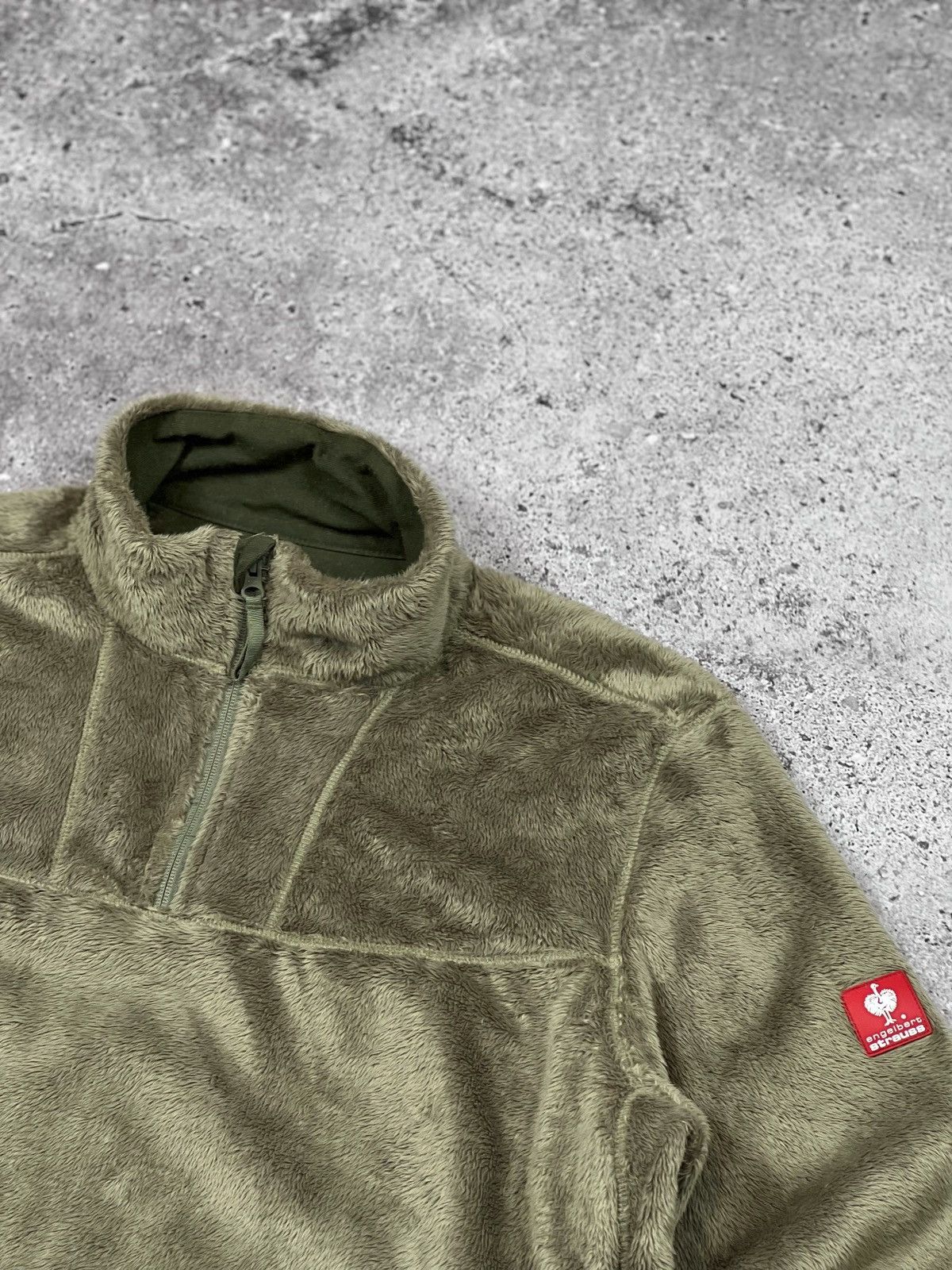 Vintage Engelbert Strauss Jacket Fleece Polar Olive Size US XL / EU 56 / 4 - 3 Thumbnail