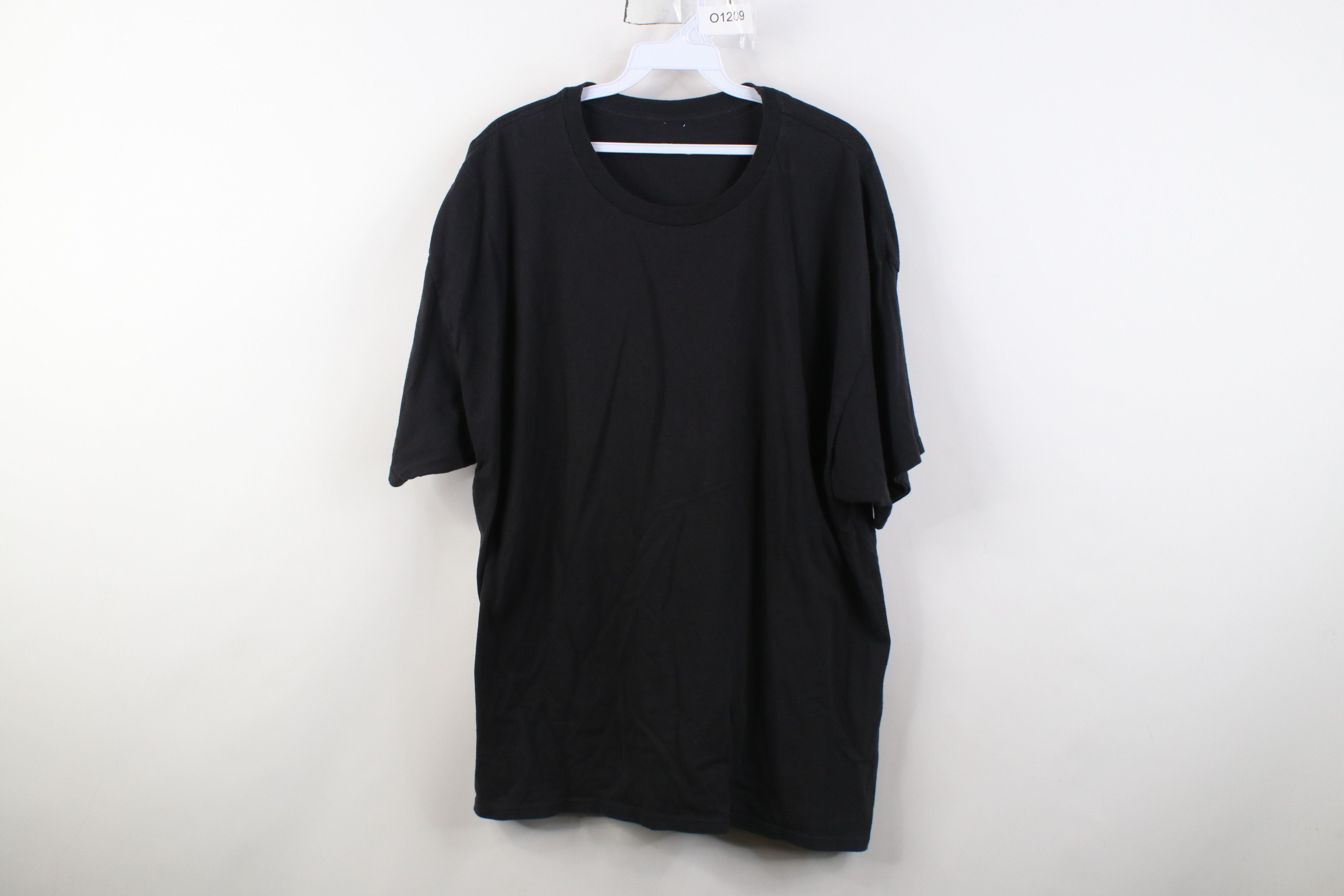Vintage Vintage 90s Y2K Streetwear Short Sleeve T-Shirt Black Cotton Size US XL / EU 56 / 4 - 1 Thumbnail
