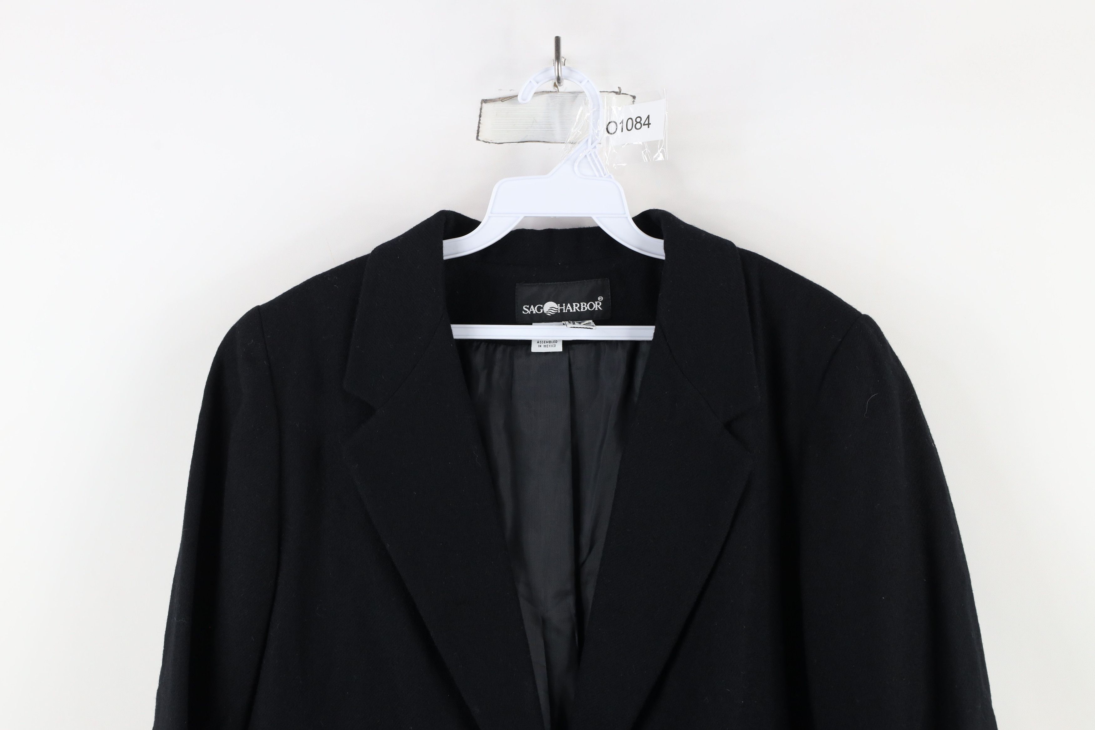 Vintage Vintage 90s Streetwear One Button Blazer Suit Jacket Black Size XL / US 12-14 / IT 48-50 - 2 Thumbnail